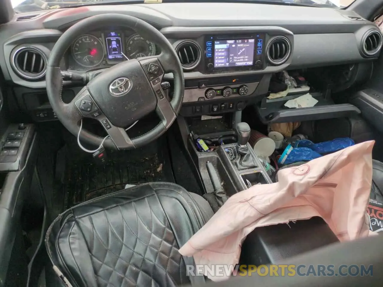 8 Photograph of a damaged car 3TMAZ5CN9KM103142 TOYOTA TACOMA 2019
