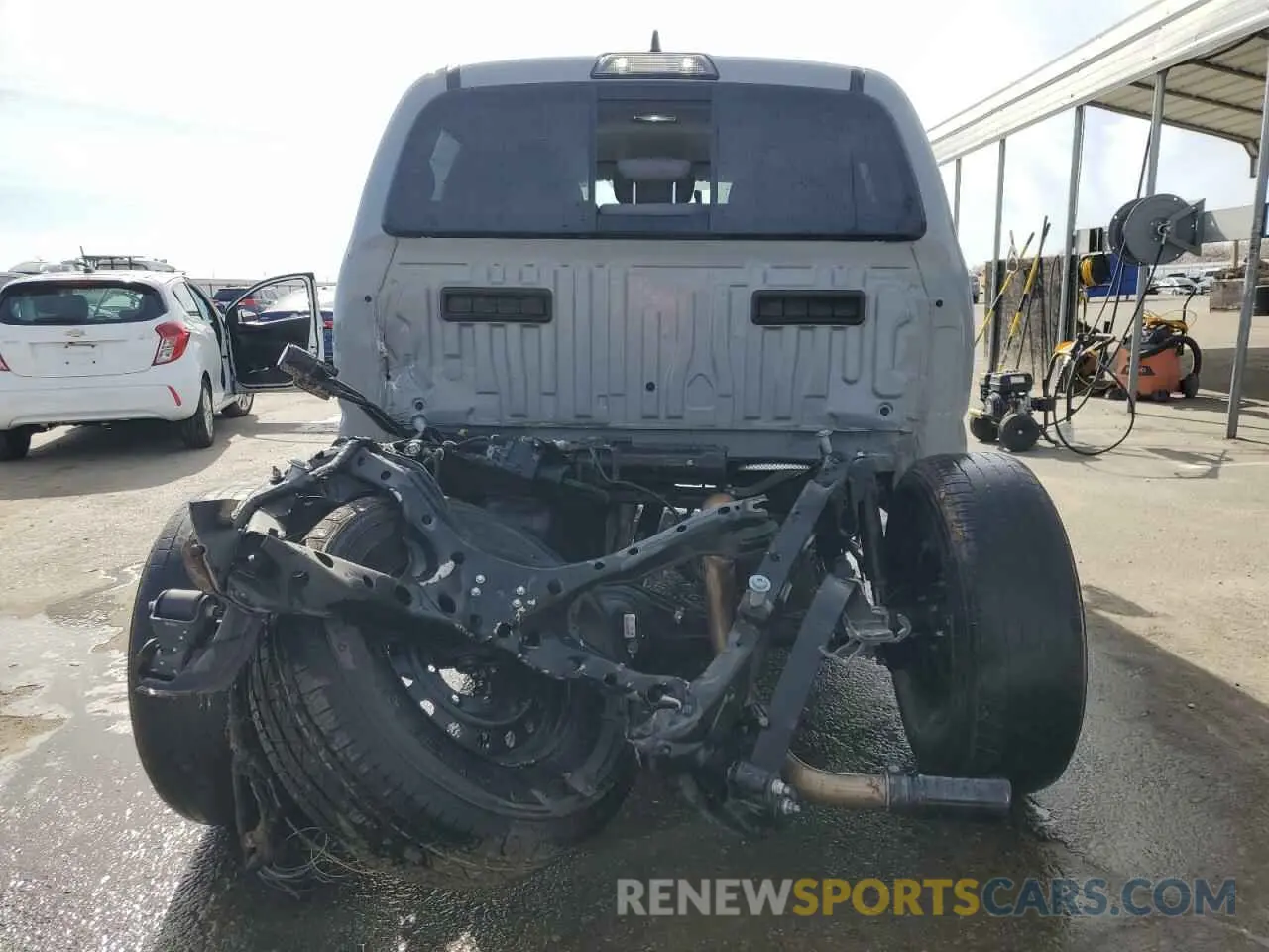 6 Photograph of a damaged car 3TMAZ5CN9KM103626 TOYOTA TACOMA 2019
