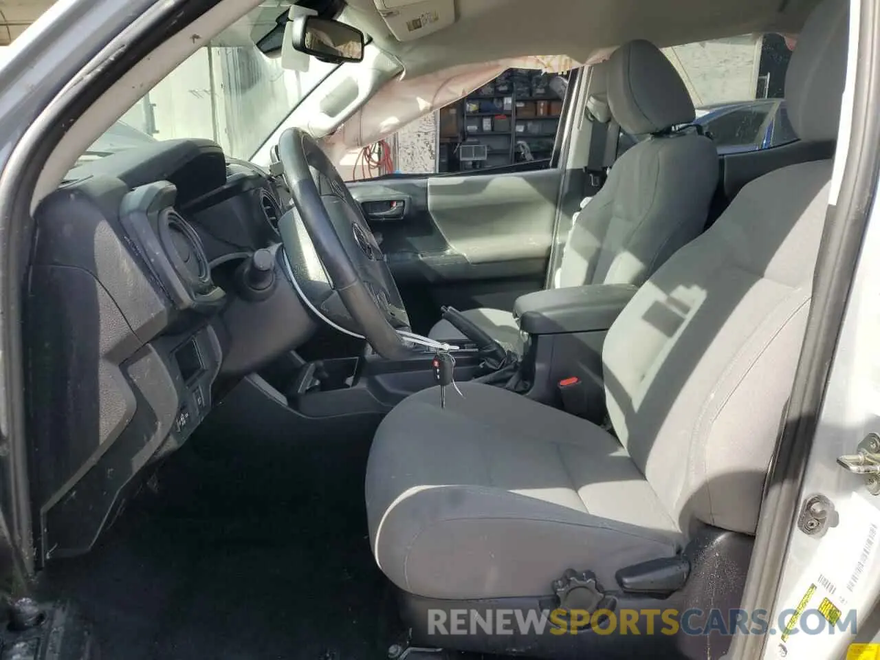 7 Photograph of a damaged car 3TMAZ5CN9KM103626 TOYOTA TACOMA 2019