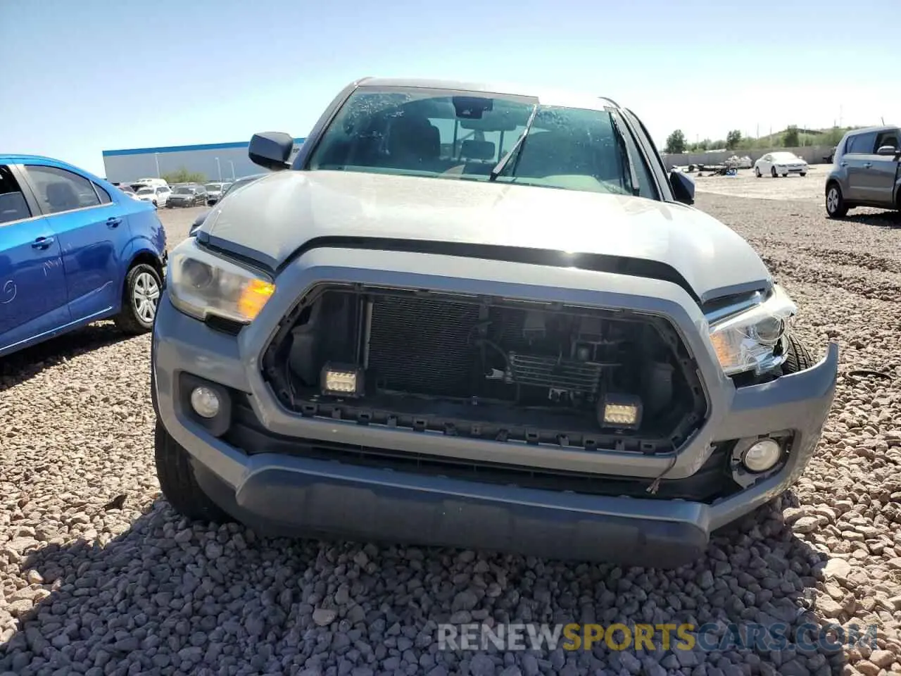 5 Photograph of a damaged car 3TMAZ5CN9KM103738 TOYOTA TACOMA 2019