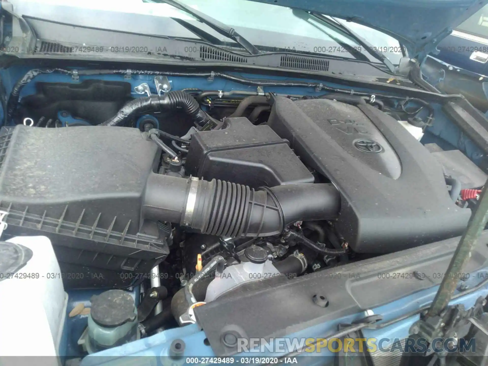 10 Photograph of a damaged car 3TMAZ5CNXKM091471 TOYOTA TACOMA 2019