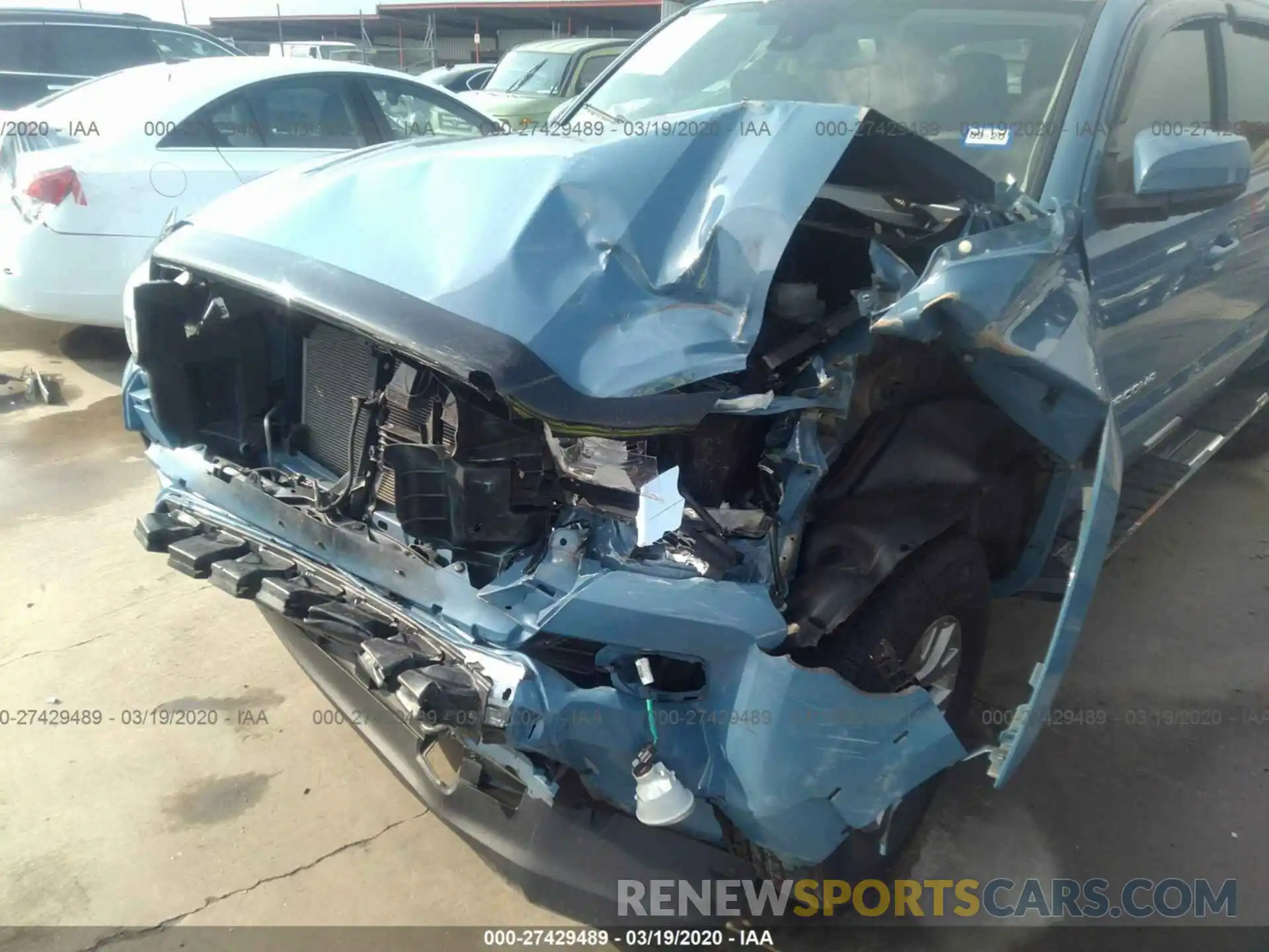 6 Photograph of a damaged car 3TMAZ5CNXKM091471 TOYOTA TACOMA 2019