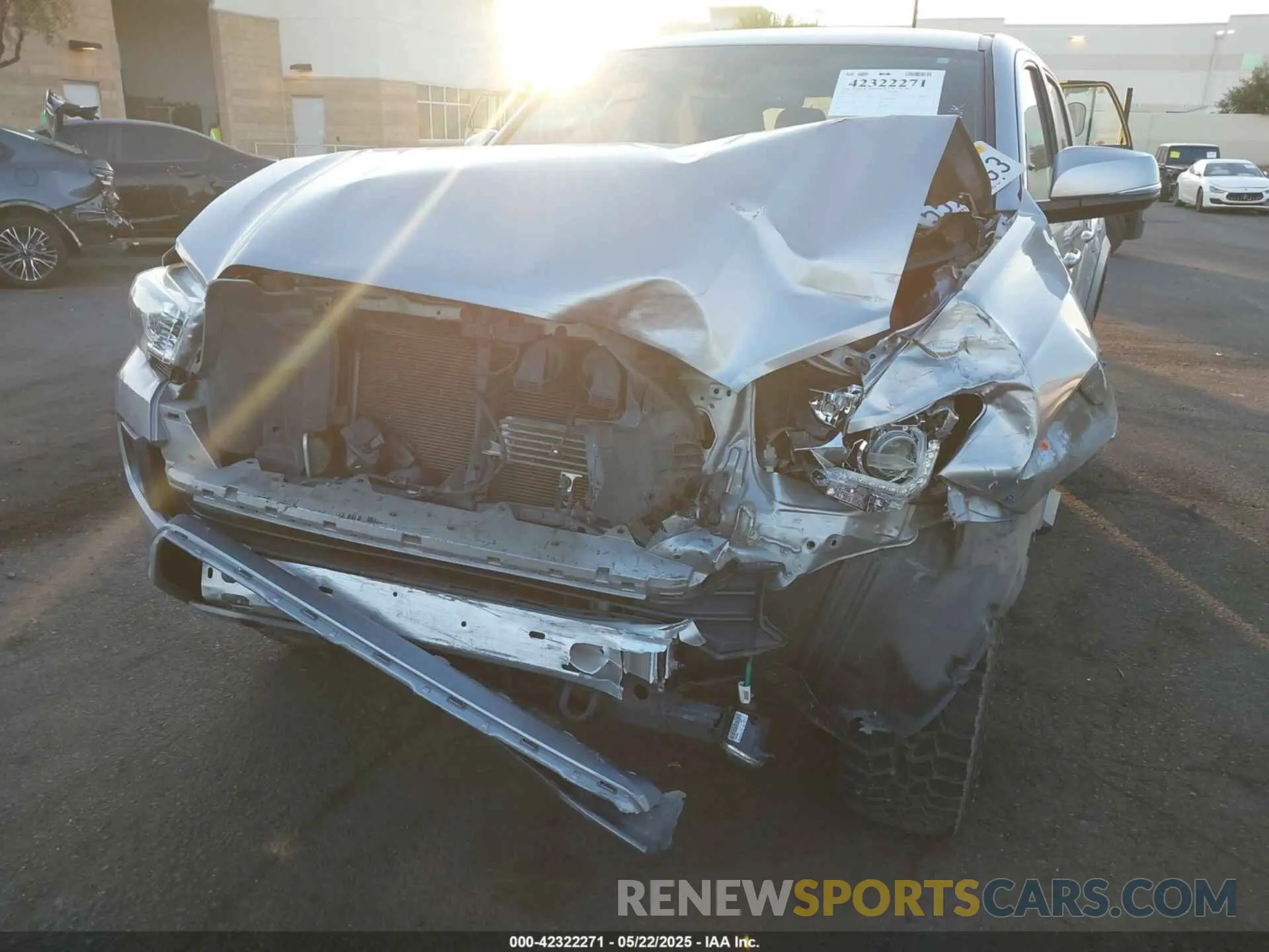 6 Photograph of a damaged car 3TMAZ5CNXKM105711 TOYOTA TACOMA 2019