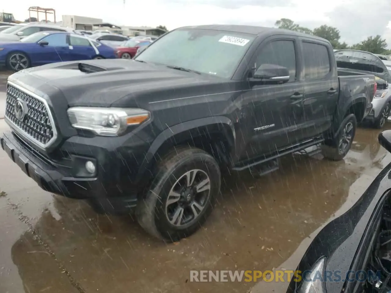 1 Photograph of a damaged car 3TMAZ5CNXKM108446 TOYOTA TACOMA 2019