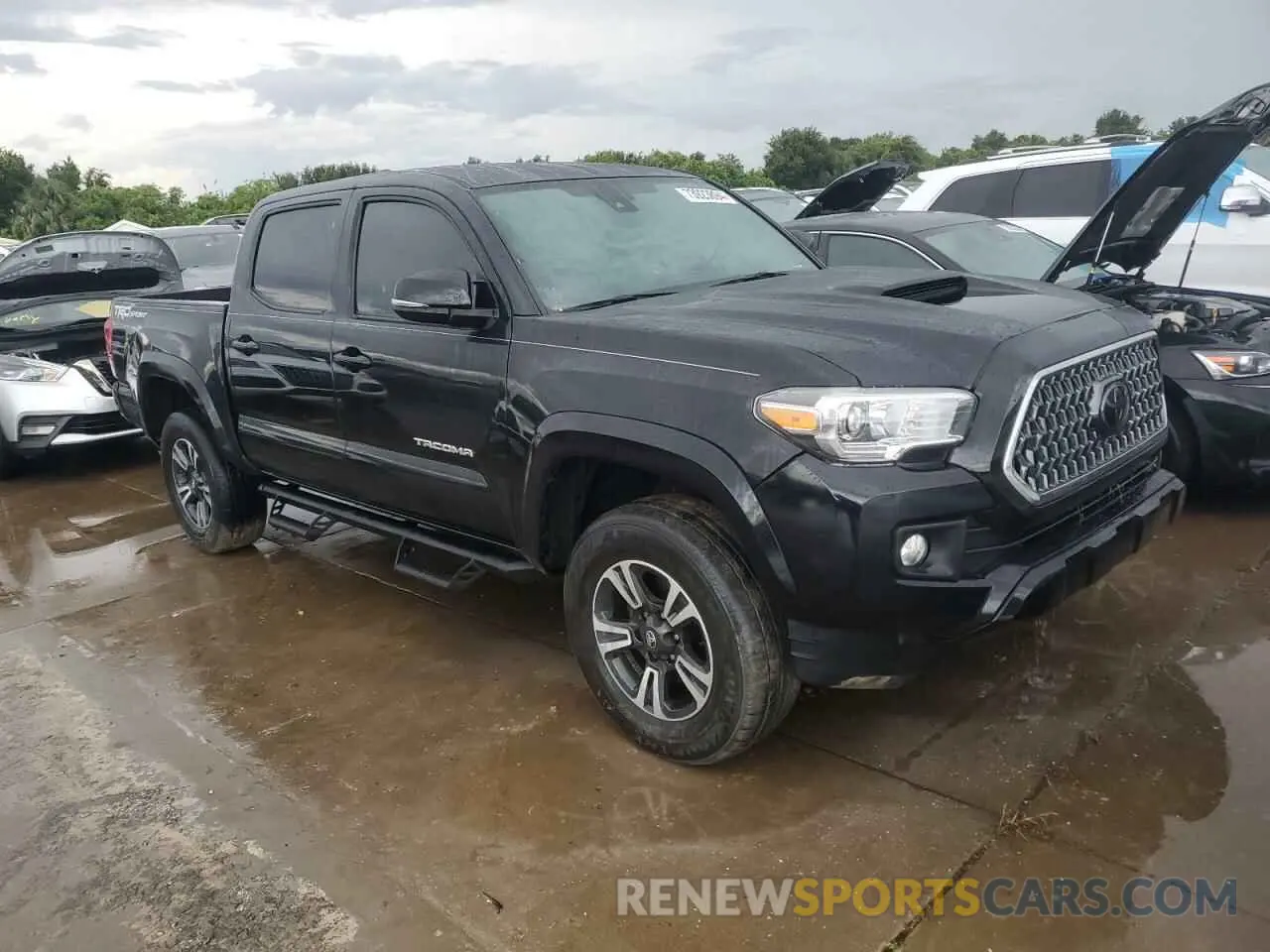 4 Photograph of a damaged car 3TMAZ5CNXKM108446 TOYOTA TACOMA 2019