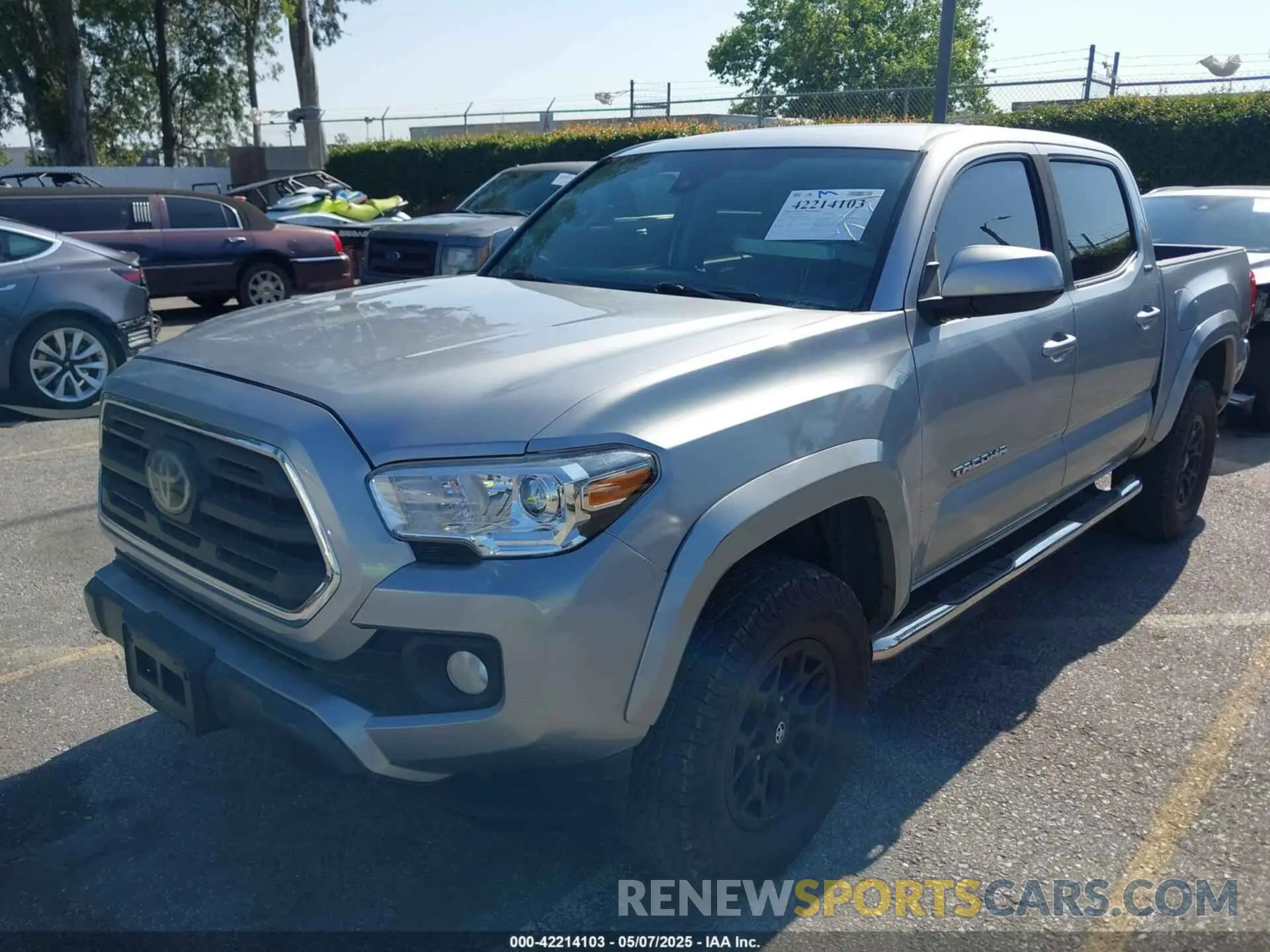 6 Photograph of a damaged car 3TMAZ5CNXKM109936 TOYOTA TACOMA 2019