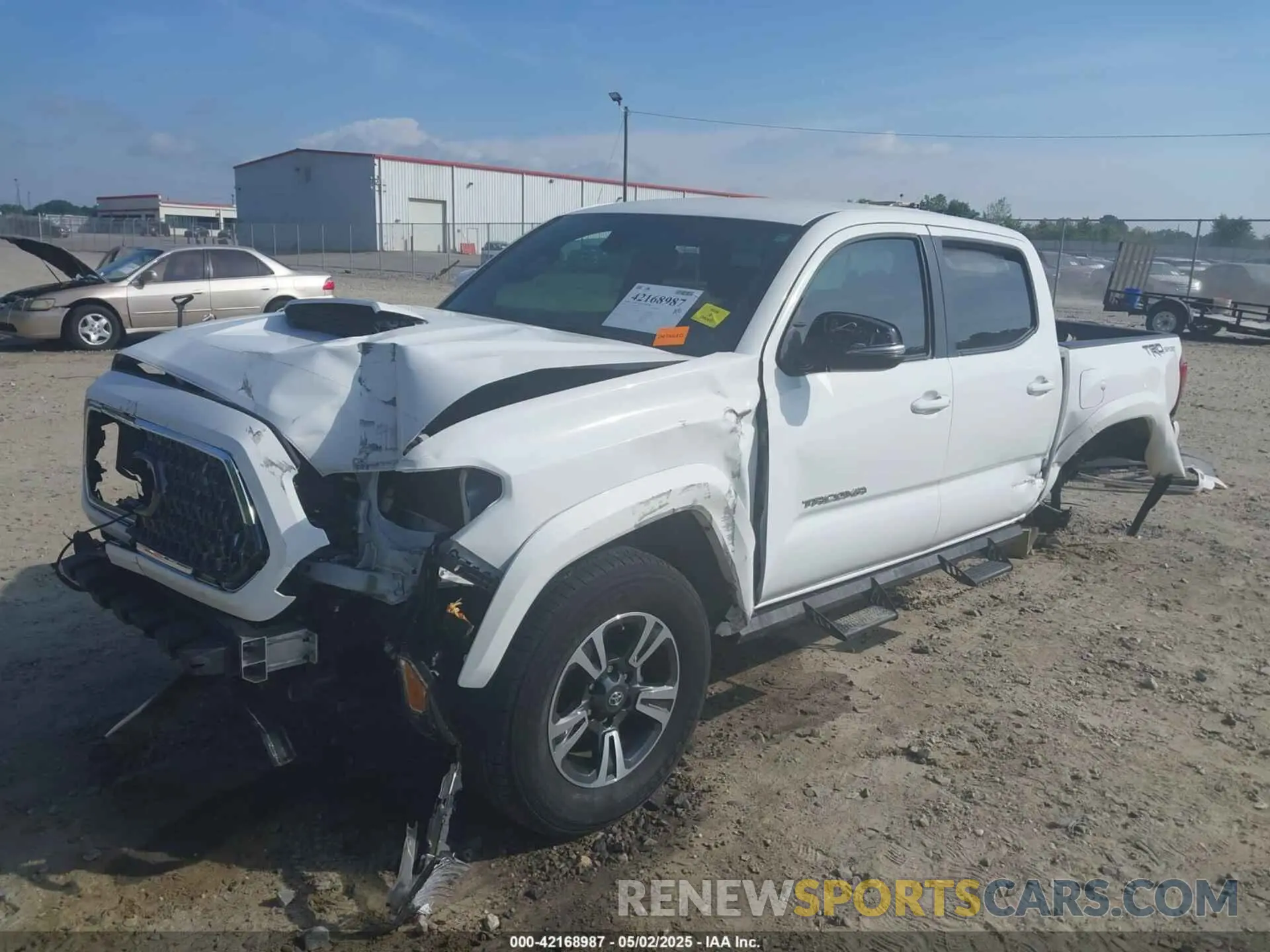 6 Photograph of a damaged car 3TMAZ5CNXKM112433 TOYOTA TACOMA 2019