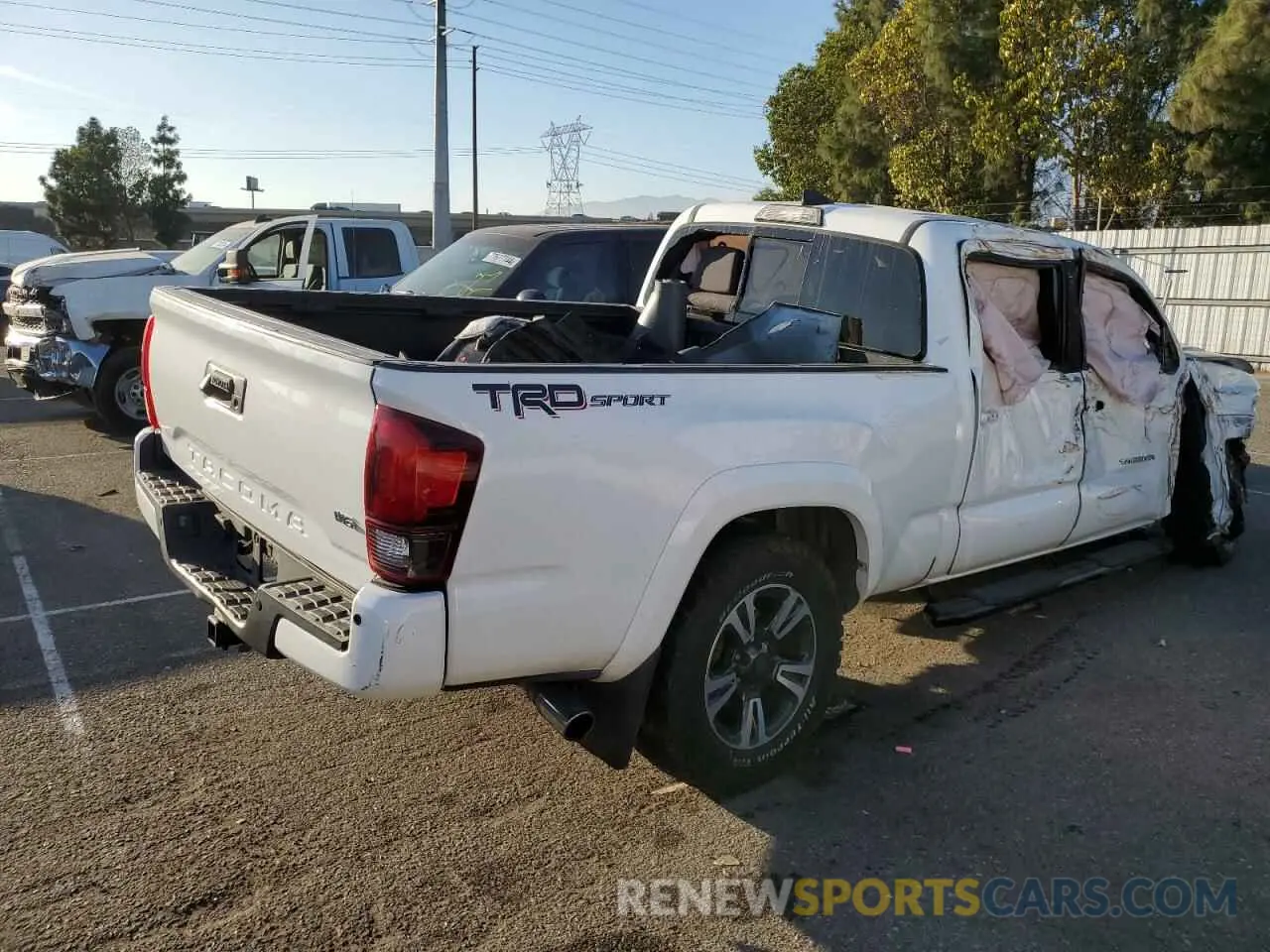 3 Photograph of a damaged car 3TMBZ5DN0KM018287 TOYOTA TACOMA 2019