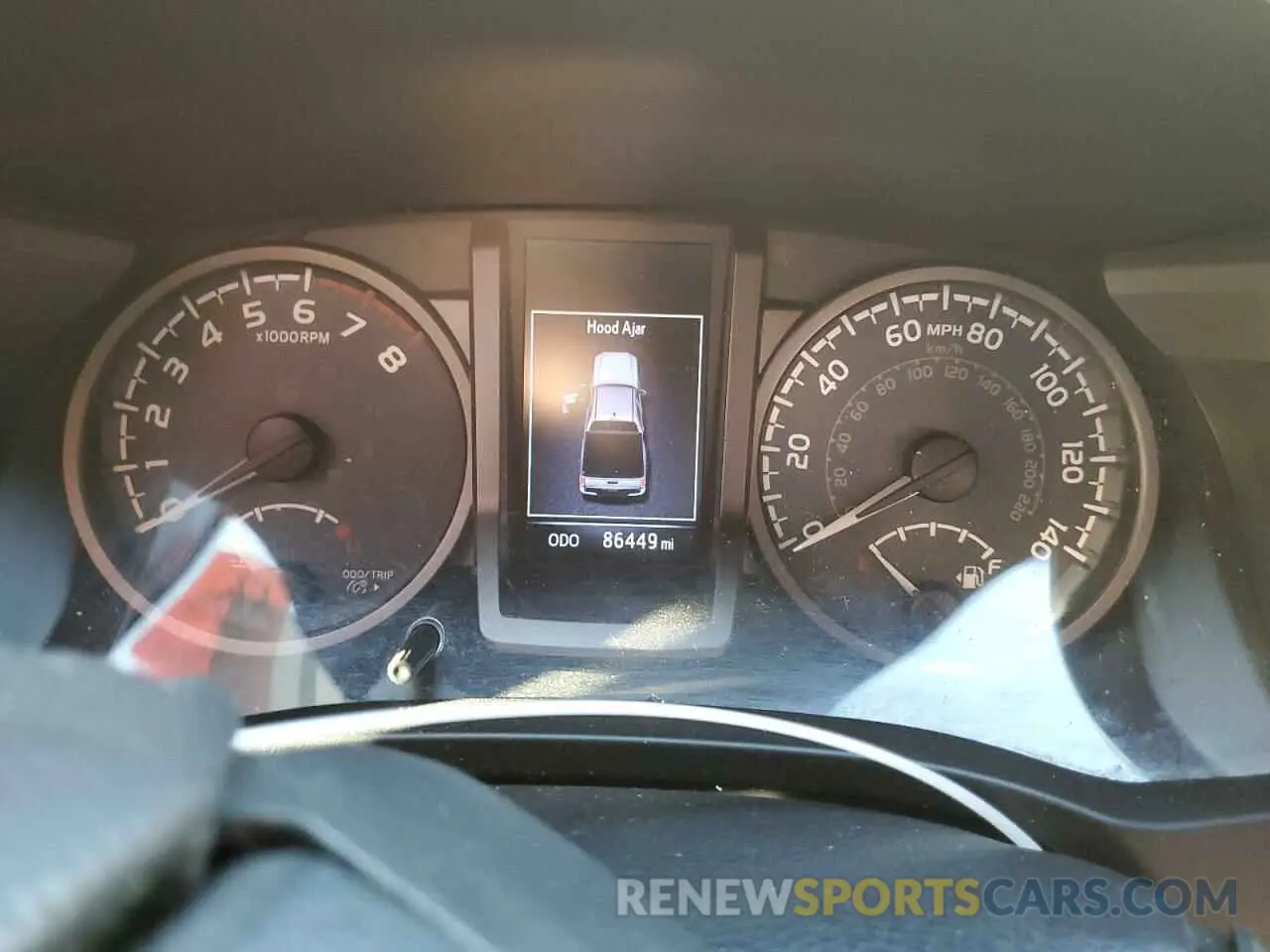 9 Photograph of a damaged car 3TMBZ5DN0KM018287 TOYOTA TACOMA 2019