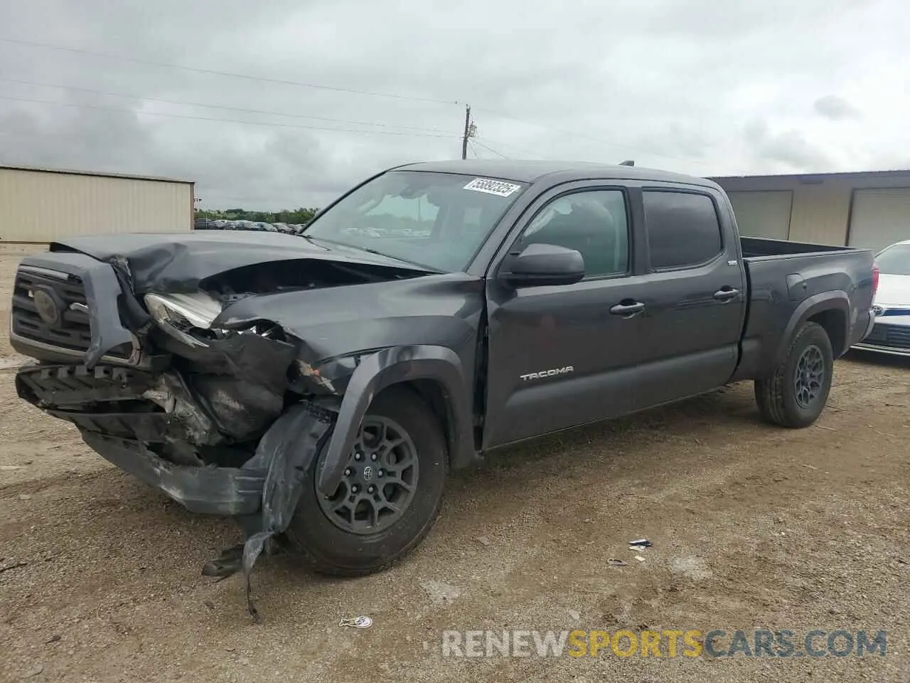 1 Photograph of a damaged car 3TMBZ5DN0KM023148 TOYOTA TACOMA 2019