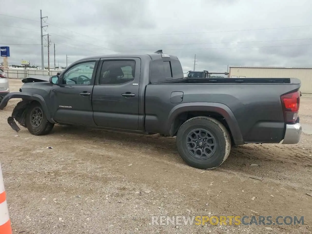 2 Photograph of a damaged car 3TMBZ5DN0KM023148 TOYOTA TACOMA 2019