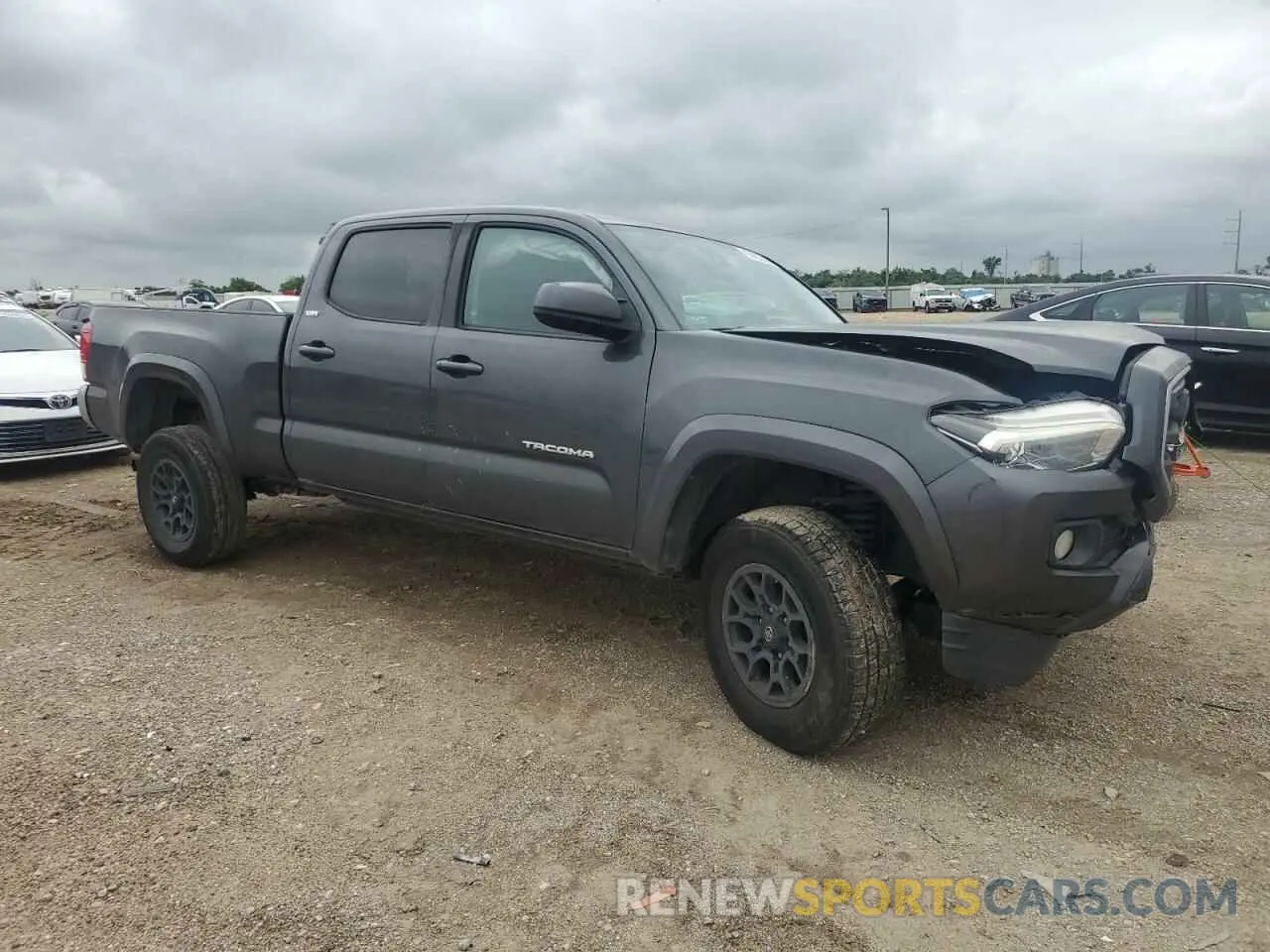 4 Photograph of a damaged car 3TMBZ5DN0KM023148 TOYOTA TACOMA 2019