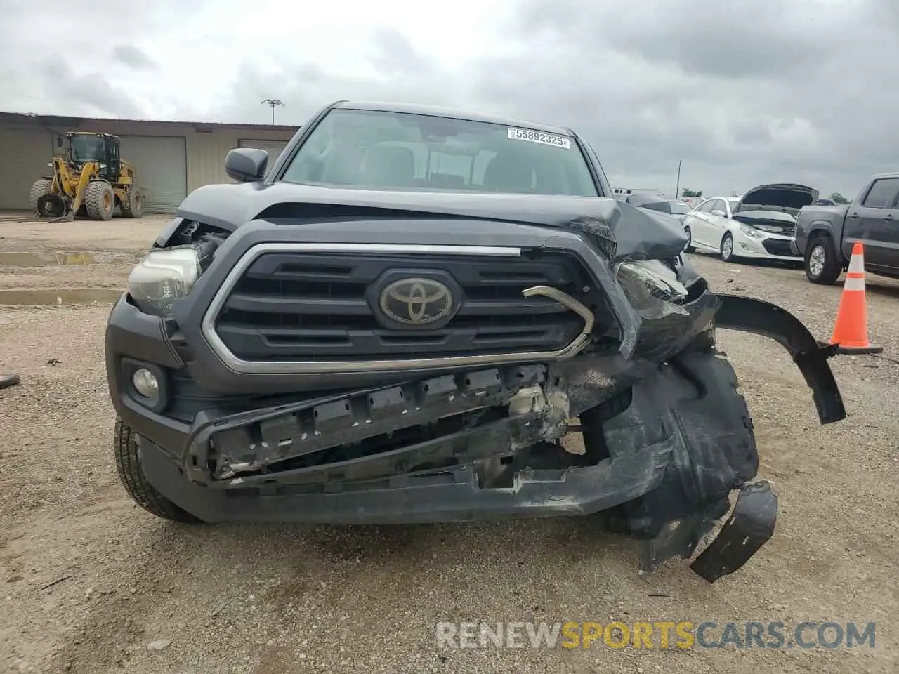 5 Photograph of a damaged car 3TMBZ5DN0KM023148 TOYOTA TACOMA 2019