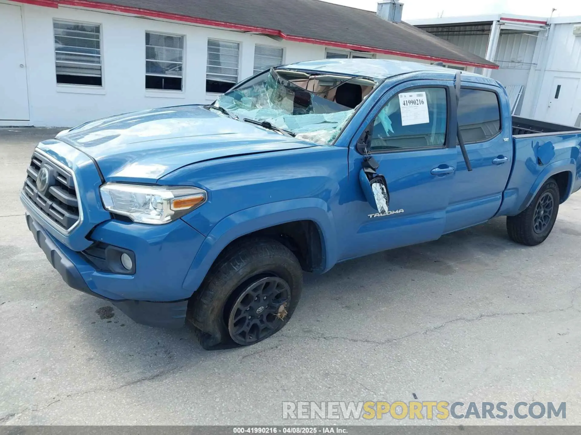 2 Photograph of a damaged car 3TMBZ5DN1KM018282 TOYOTA TACOMA 2019