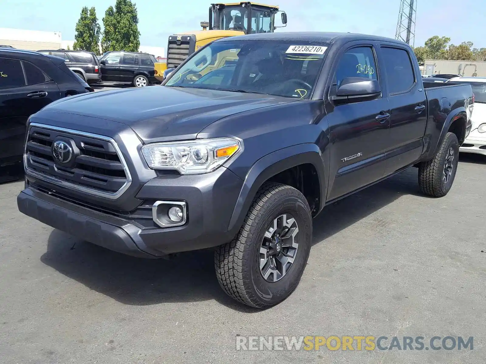 2 Photograph of a damaged car 3TMBZ5DN1KM018492 TOYOTA TACOMA 2019