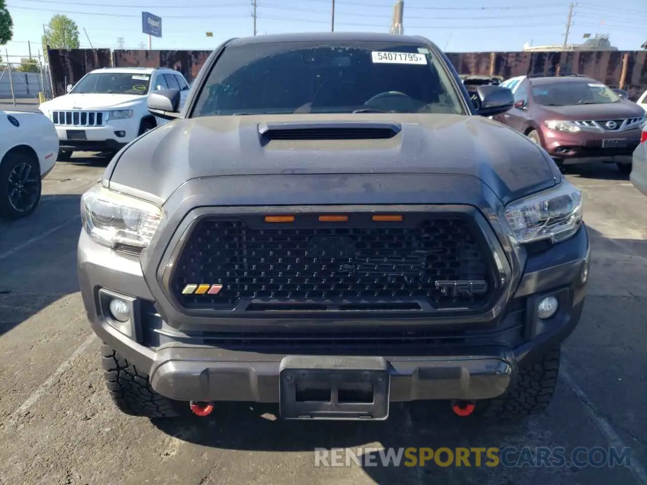 5 Photograph of a damaged car 3TMBZ5DN1KM021697 TOYOTA TACOMA 2019