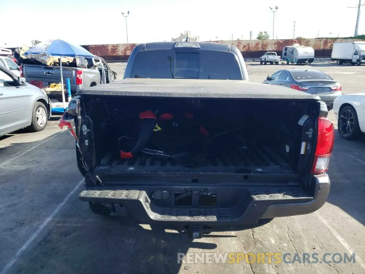 6 Photograph of a damaged car 3TMBZ5DN1KM021697 TOYOTA TACOMA 2019