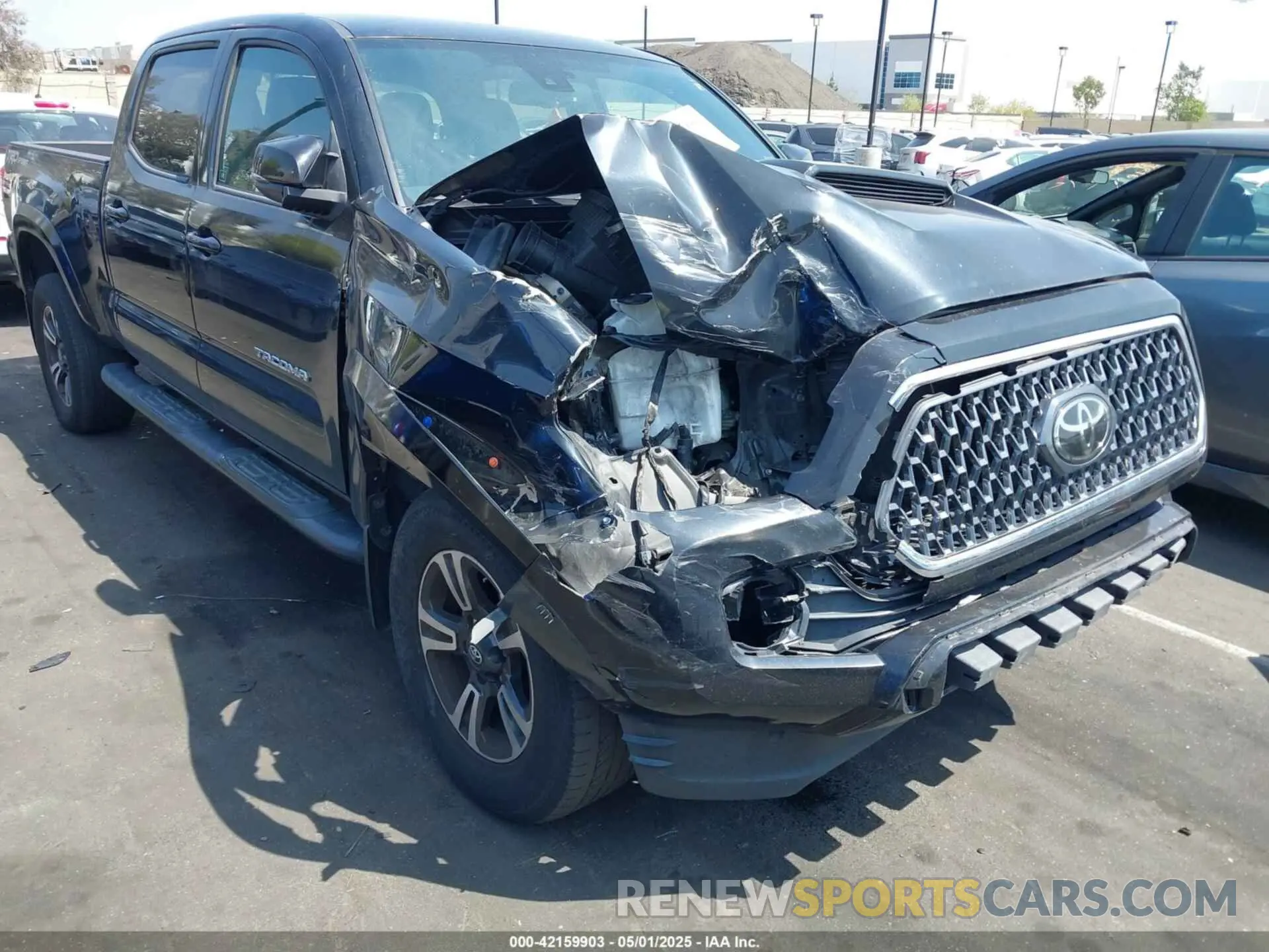 6 Photograph of a damaged car 3TMBZ5DN1KM023093 TOYOTA TACOMA 2019
