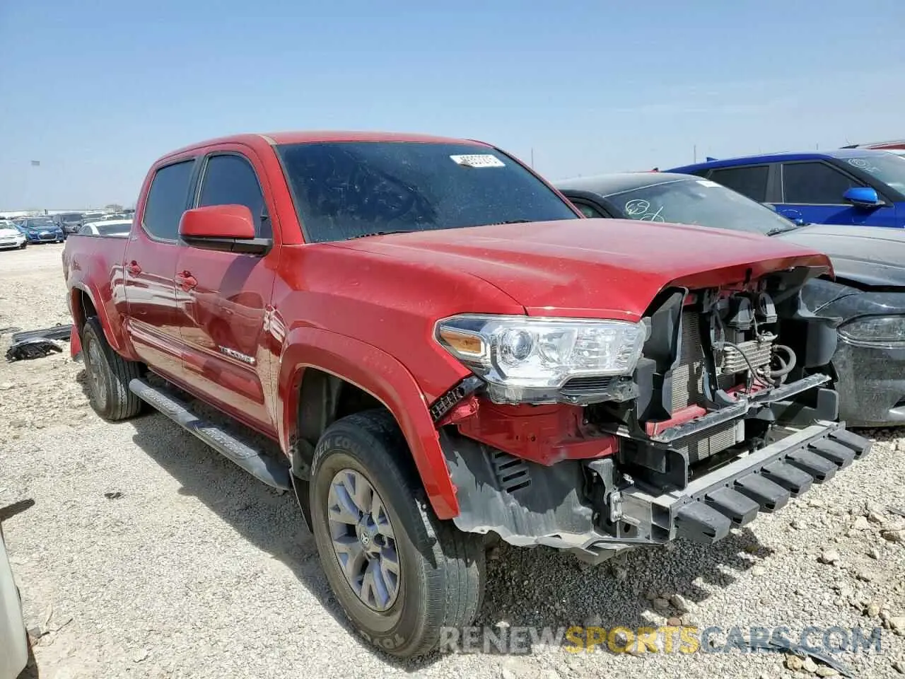 4 Photograph of a damaged car 3TMBZ5DN2KM022454 TOYOTA TACOMA 2019
