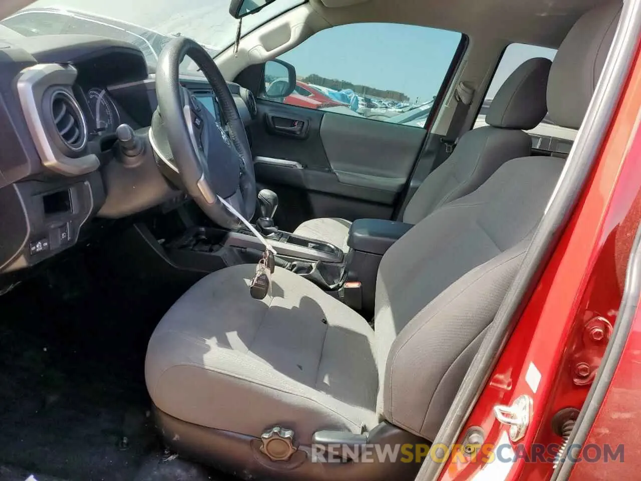 7 Photograph of a damaged car 3TMBZ5DN2KM022454 TOYOTA TACOMA 2019