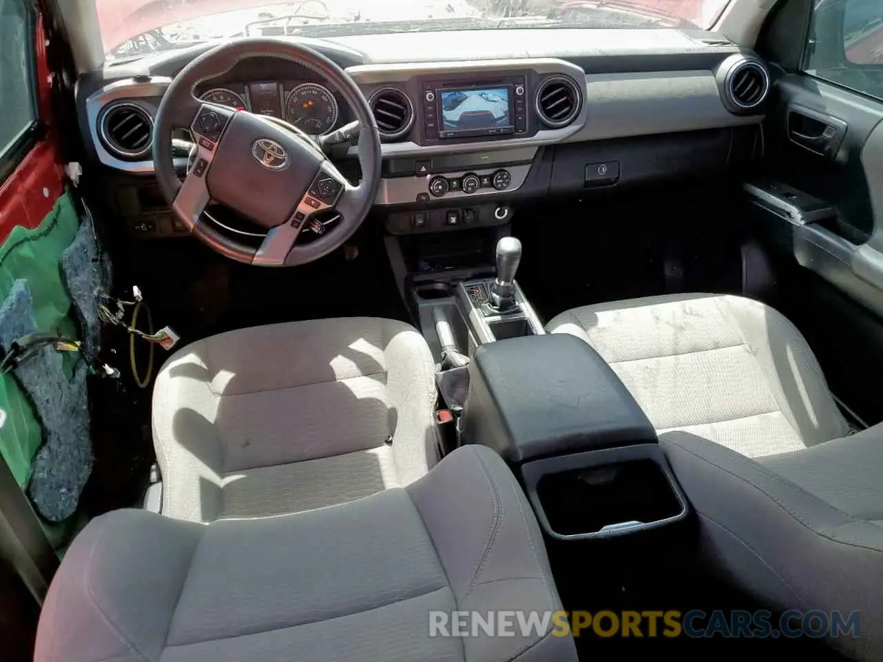 8 Photograph of a damaged car 3TMBZ5DN2KM022454 TOYOTA TACOMA 2019