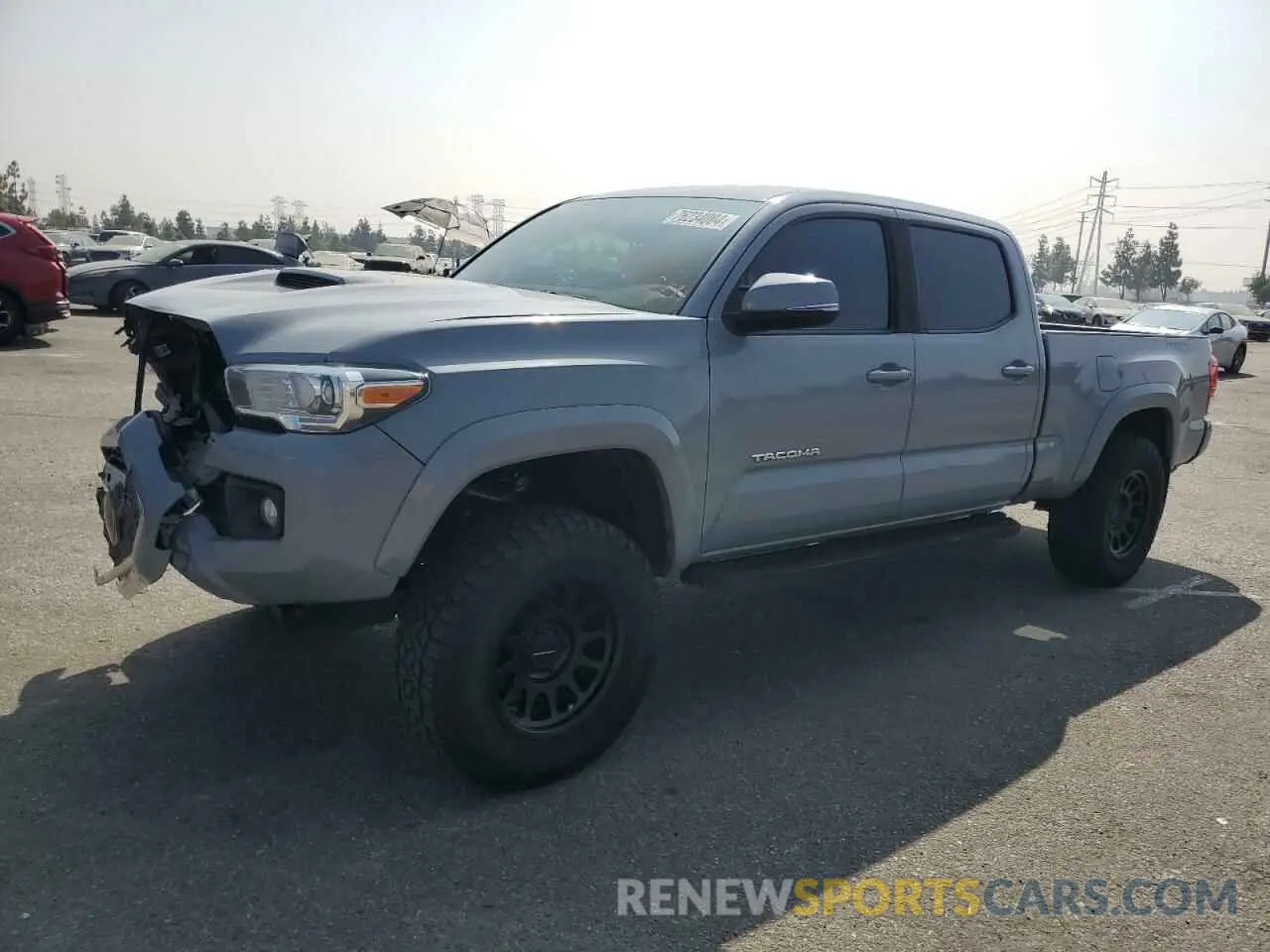 1 Photograph of a damaged car 3TMBZ5DN2KM022938 TOYOTA TACOMA 2019