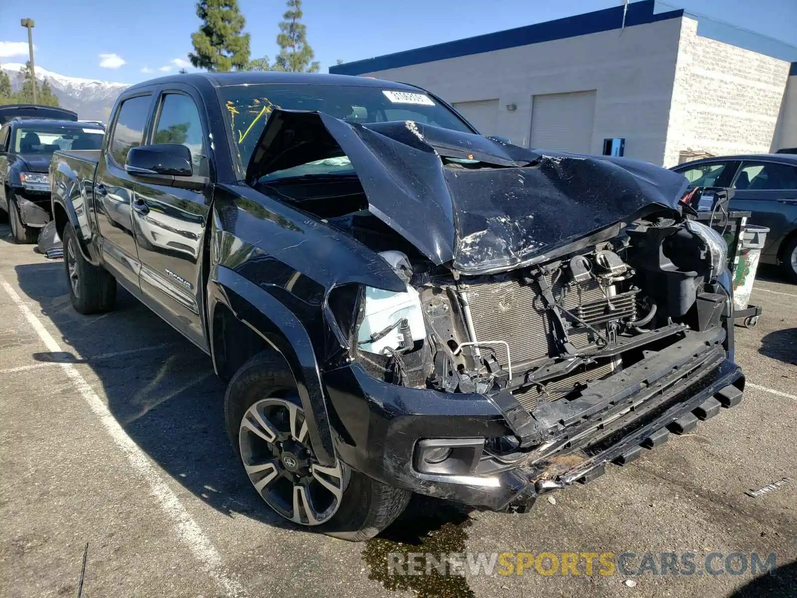 1 Photograph of a damaged car 3TMBZ5DN3KM017506 TOYOTA TACOMA 2019