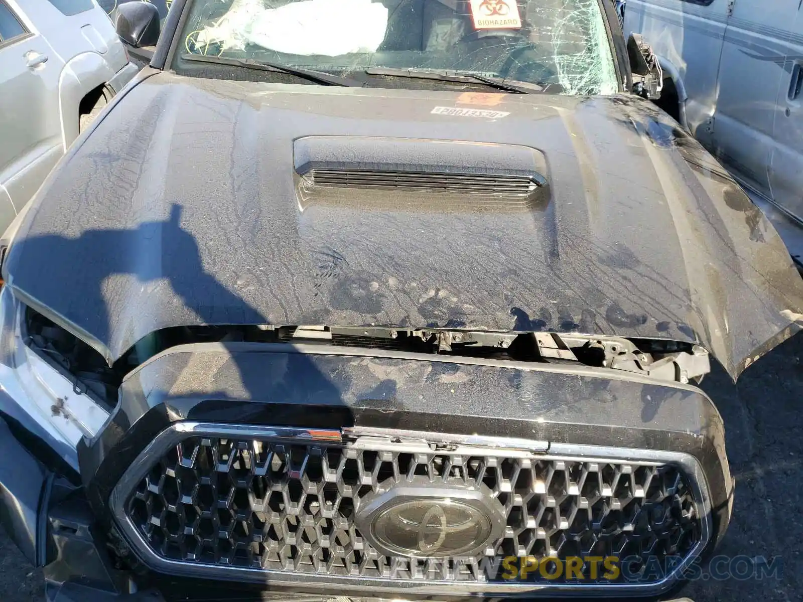 7 Photograph of a damaged car 3TMBZ5DN4KM022214 TOYOTA TACOMA 2019