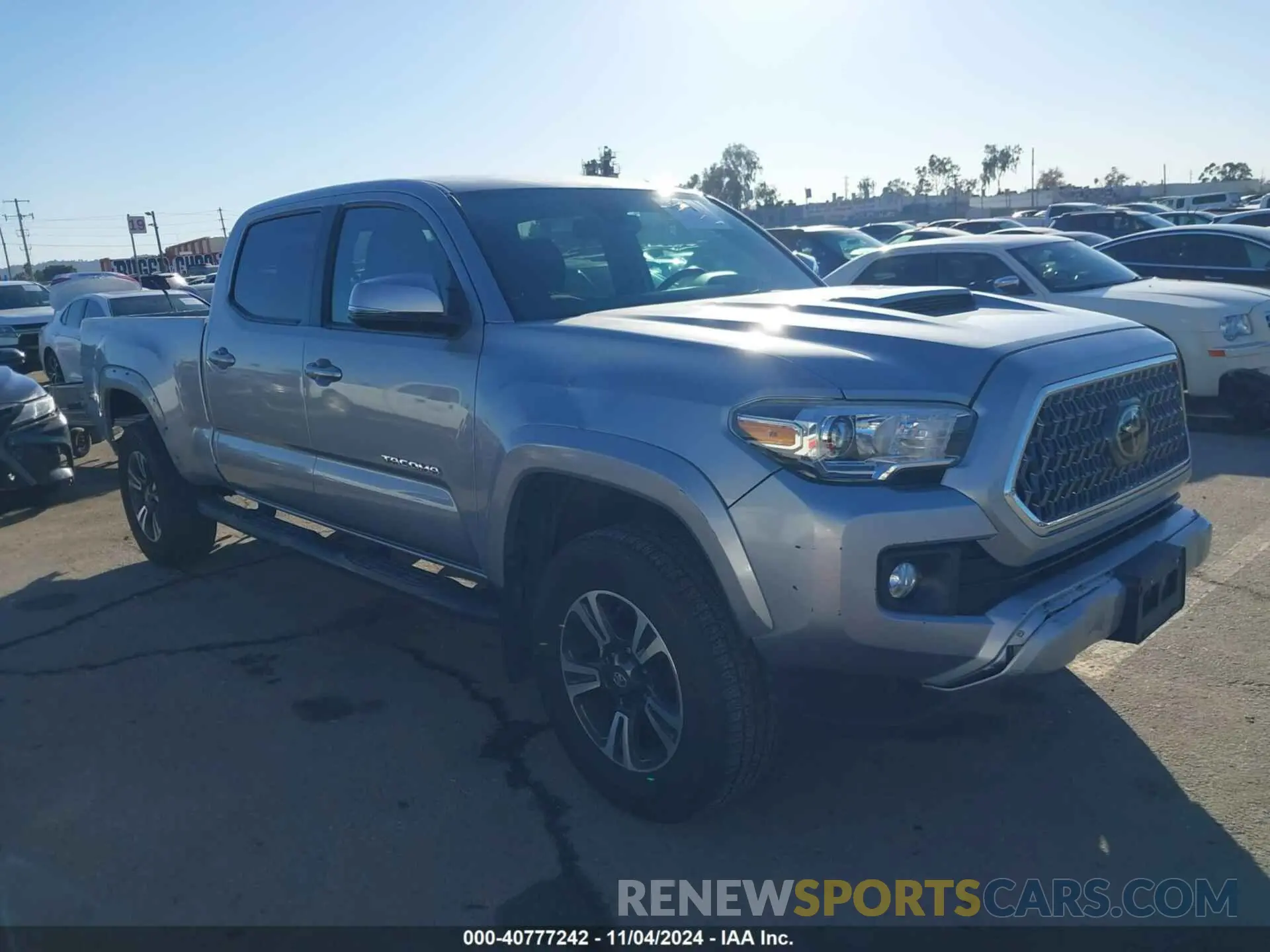 1 Photograph of a damaged car 3TMBZ5DN6KM023364 TOYOTA TACOMA 2019