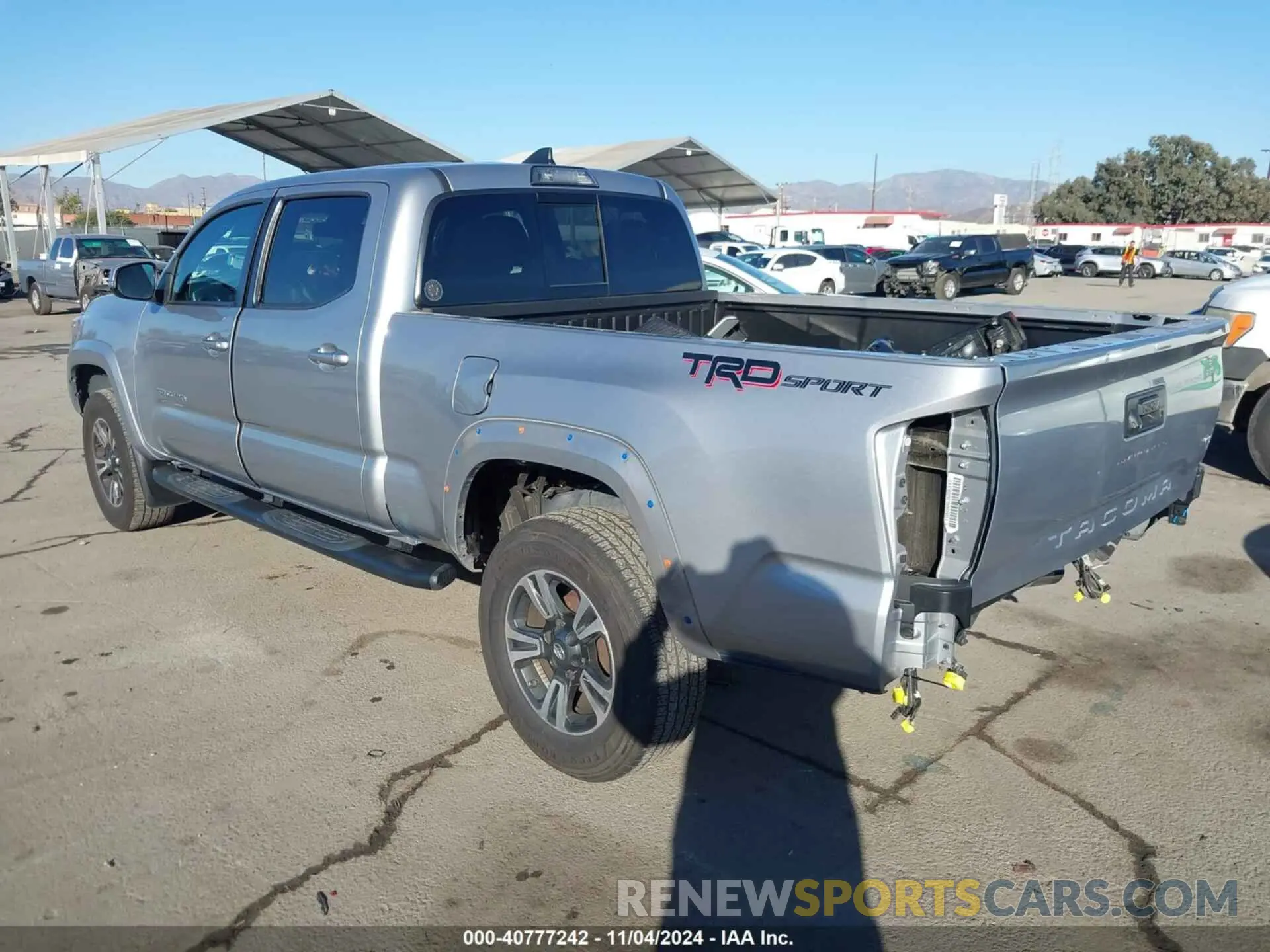 3 Photograph of a damaged car 3TMBZ5DN6KM023364 TOYOTA TACOMA 2019