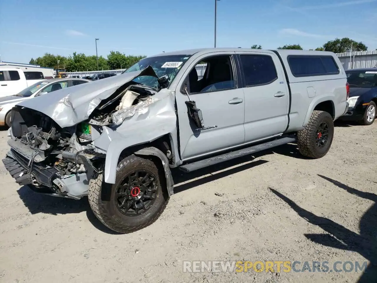 1 Photograph of a damaged car 3TMBZ5DN7KM022403 TOYOTA TACOMA 2019