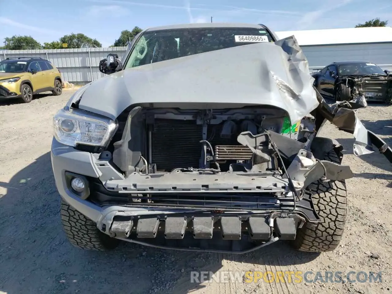 5 Photograph of a damaged car 3TMBZ5DN7KM022403 TOYOTA TACOMA 2019
