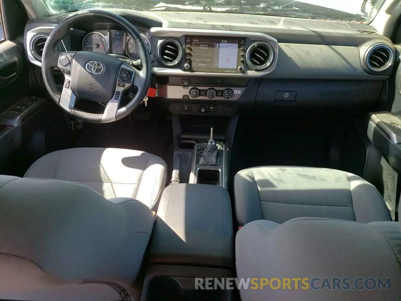 8 Photograph of a damaged car 3TMBZ5DN7KM022403 TOYOTA TACOMA 2019