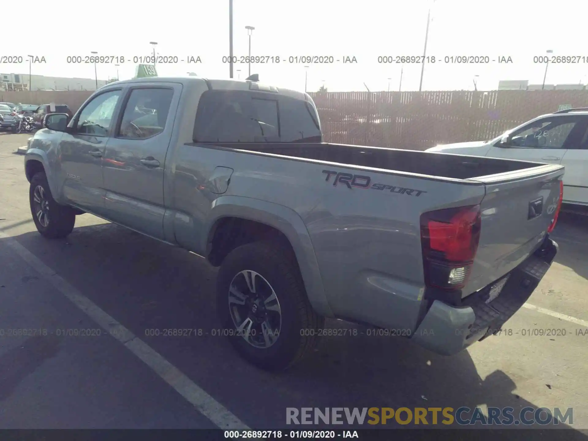 3 Photograph of a damaged car 3TMBZ5DN8KM020188 TOYOTA TACOMA 2019