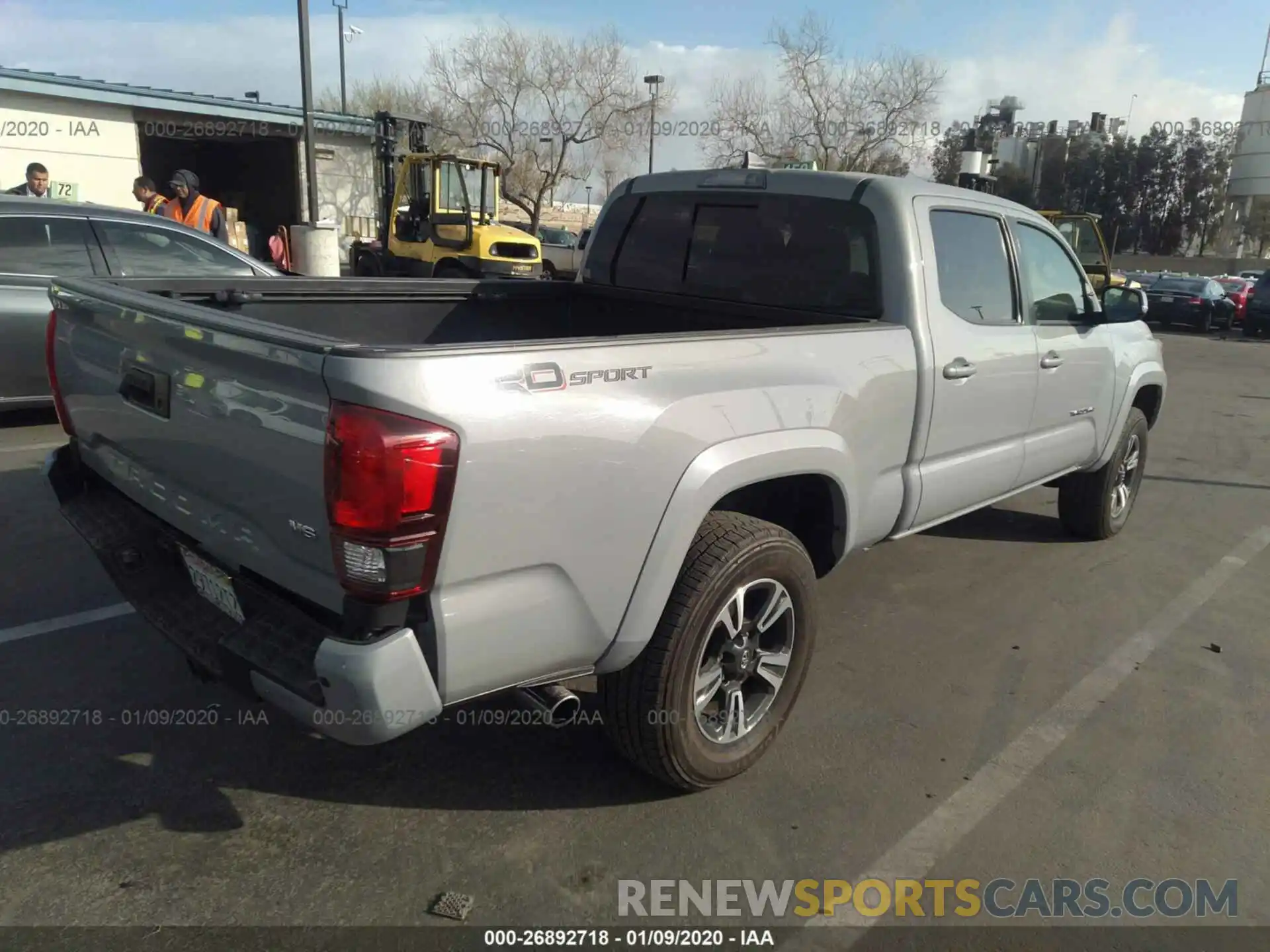 4 Photograph of a damaged car 3TMBZ5DN8KM020188 TOYOTA TACOMA 2019