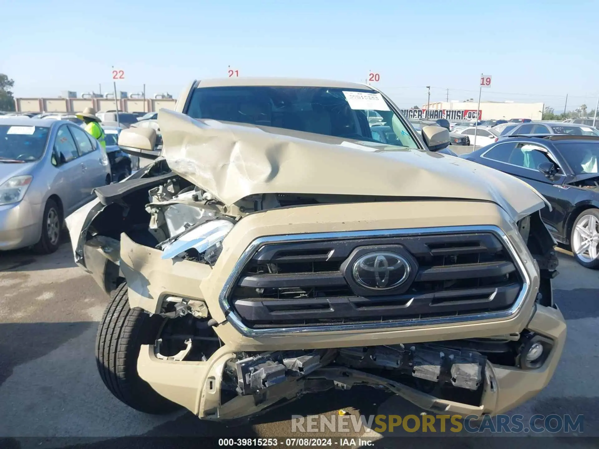 13 Photograph of a damaged car 3TMBZ5DN9KM020846 TOYOTA TACOMA 2019