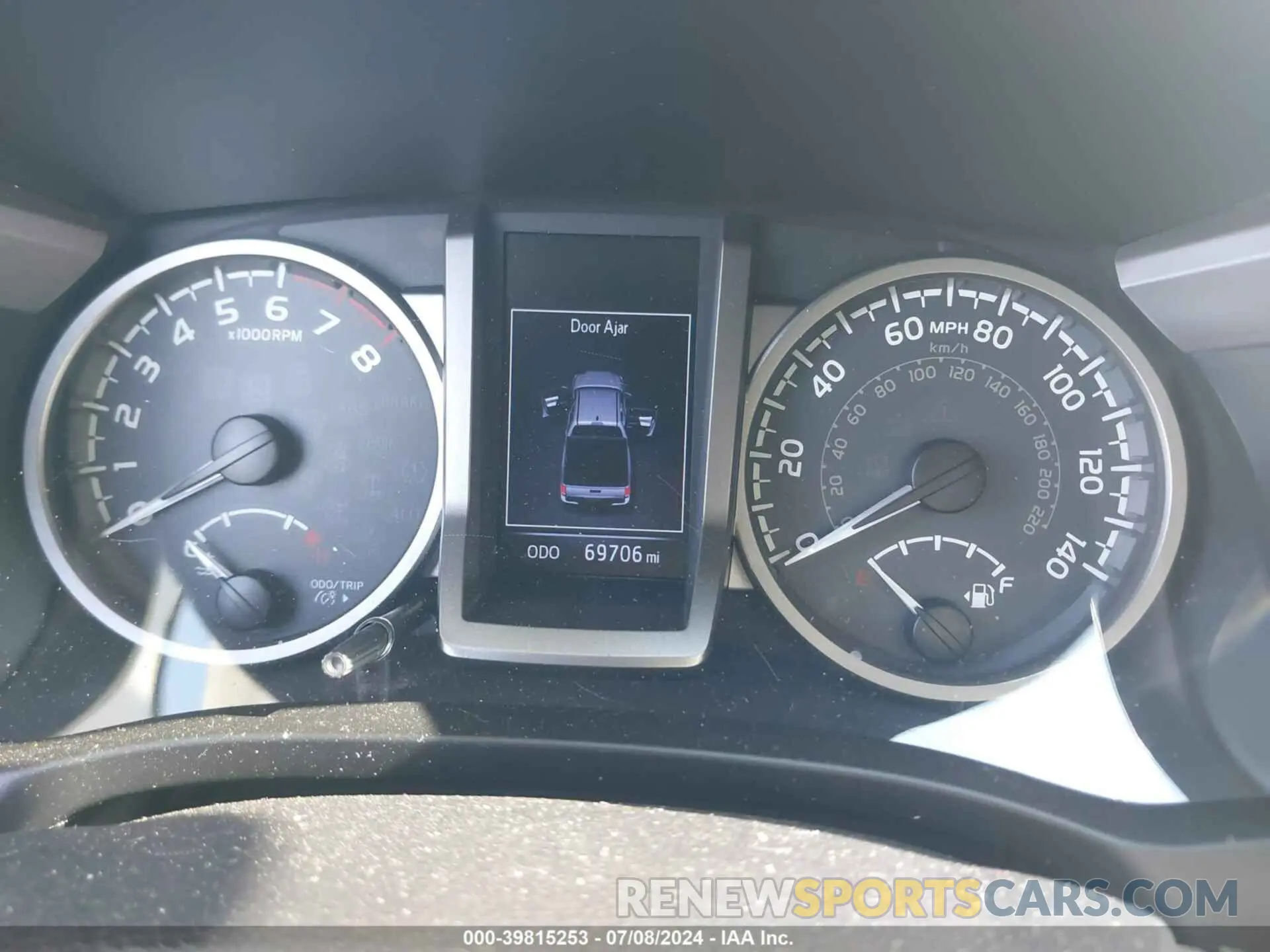 7 Photograph of a damaged car 3TMBZ5DN9KM020846 TOYOTA TACOMA 2019