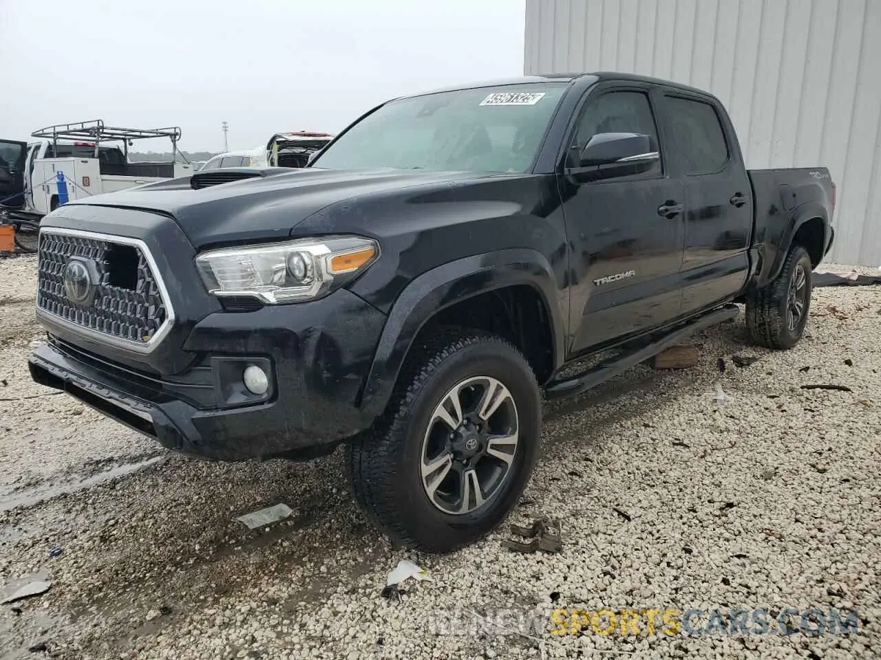 1 Photograph of a damaged car 3TMBZ5DN9KM022807 TOYOTA TACOMA 2019