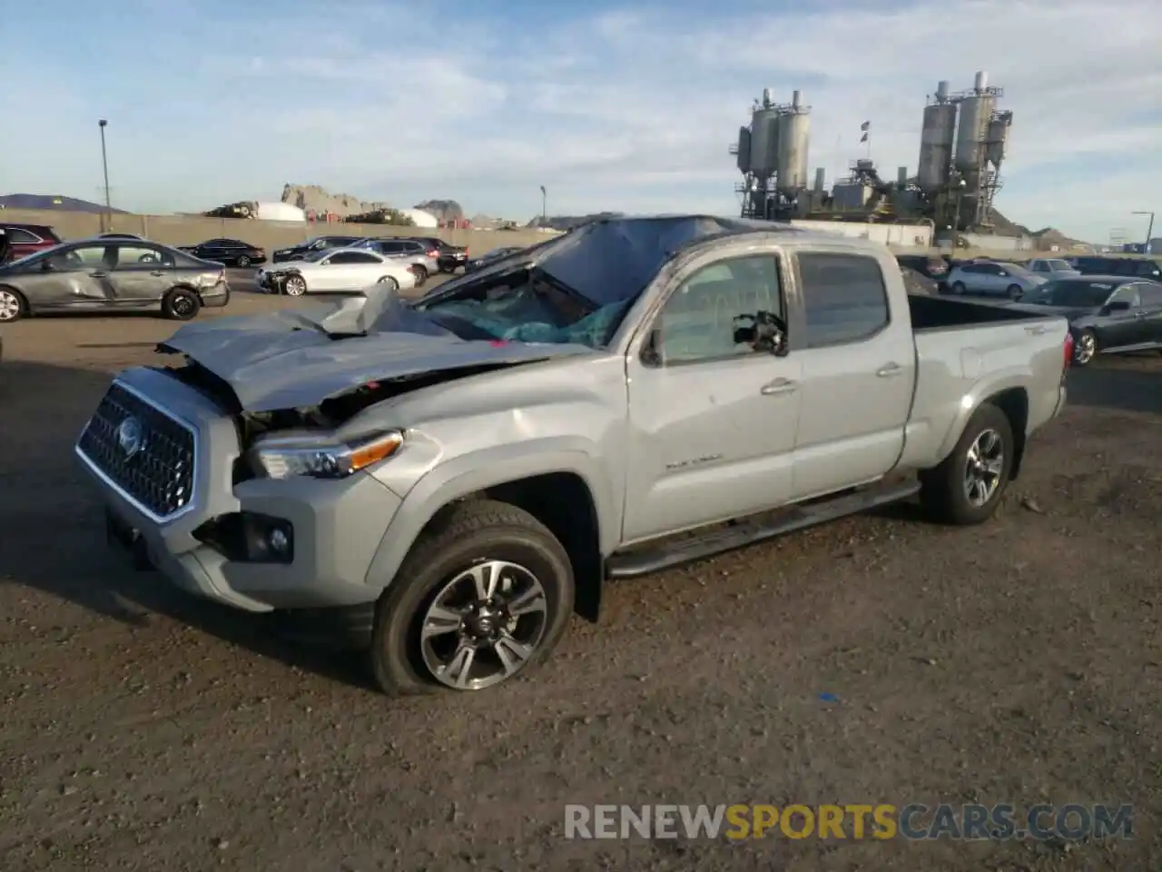 2 Photograph of a damaged car 3TMBZ5DNXKM017566 TOYOTA TACOMA 2019