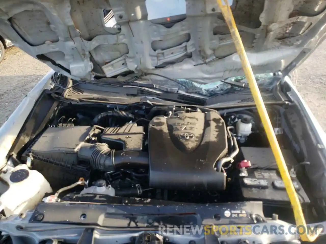 7 Photograph of a damaged car 3TMBZ5DNXKM017566 TOYOTA TACOMA 2019