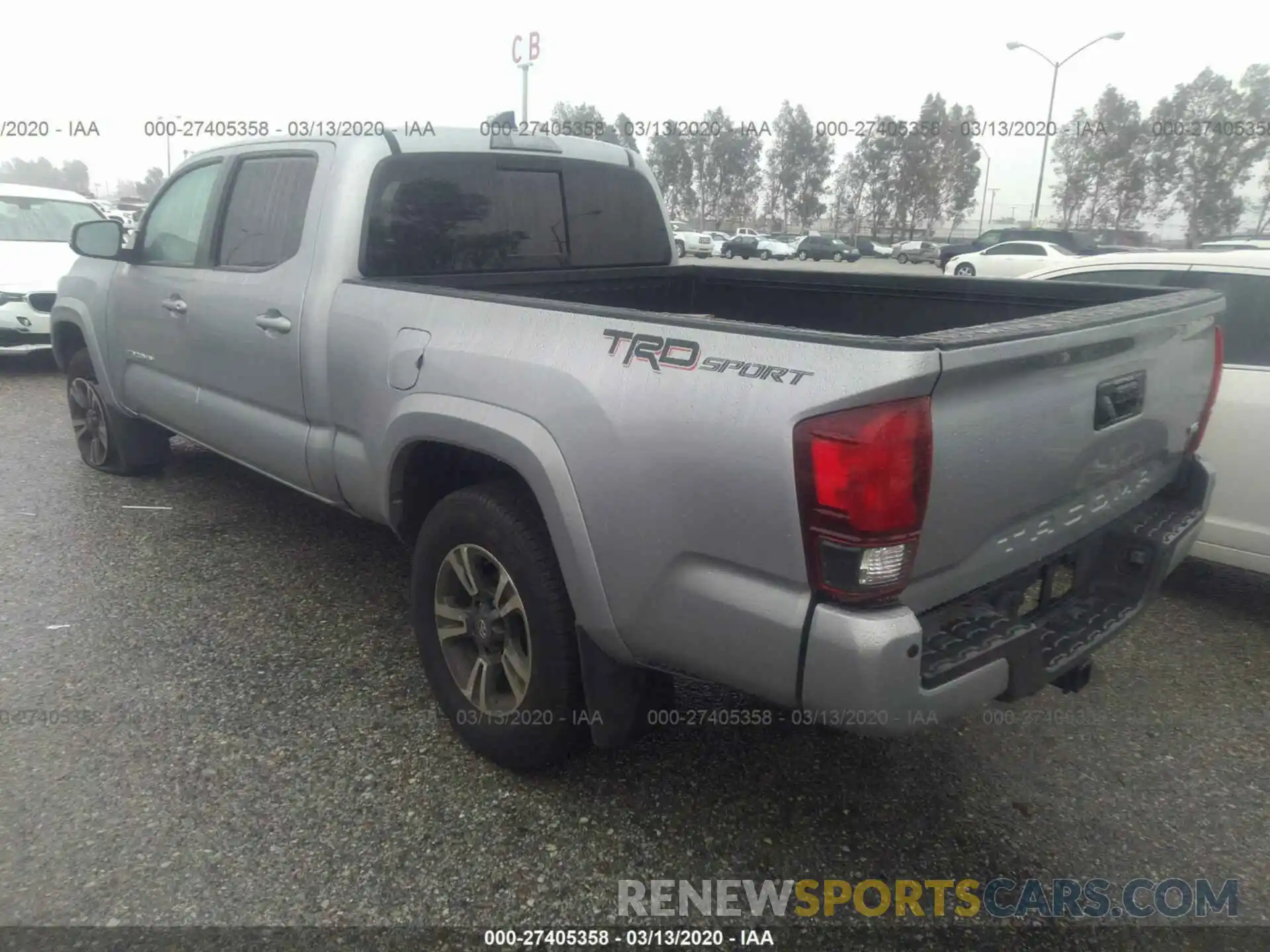 3 Photograph of a damaged car 3TMBZ5DNXKM018295 TOYOTA TACOMA 2019