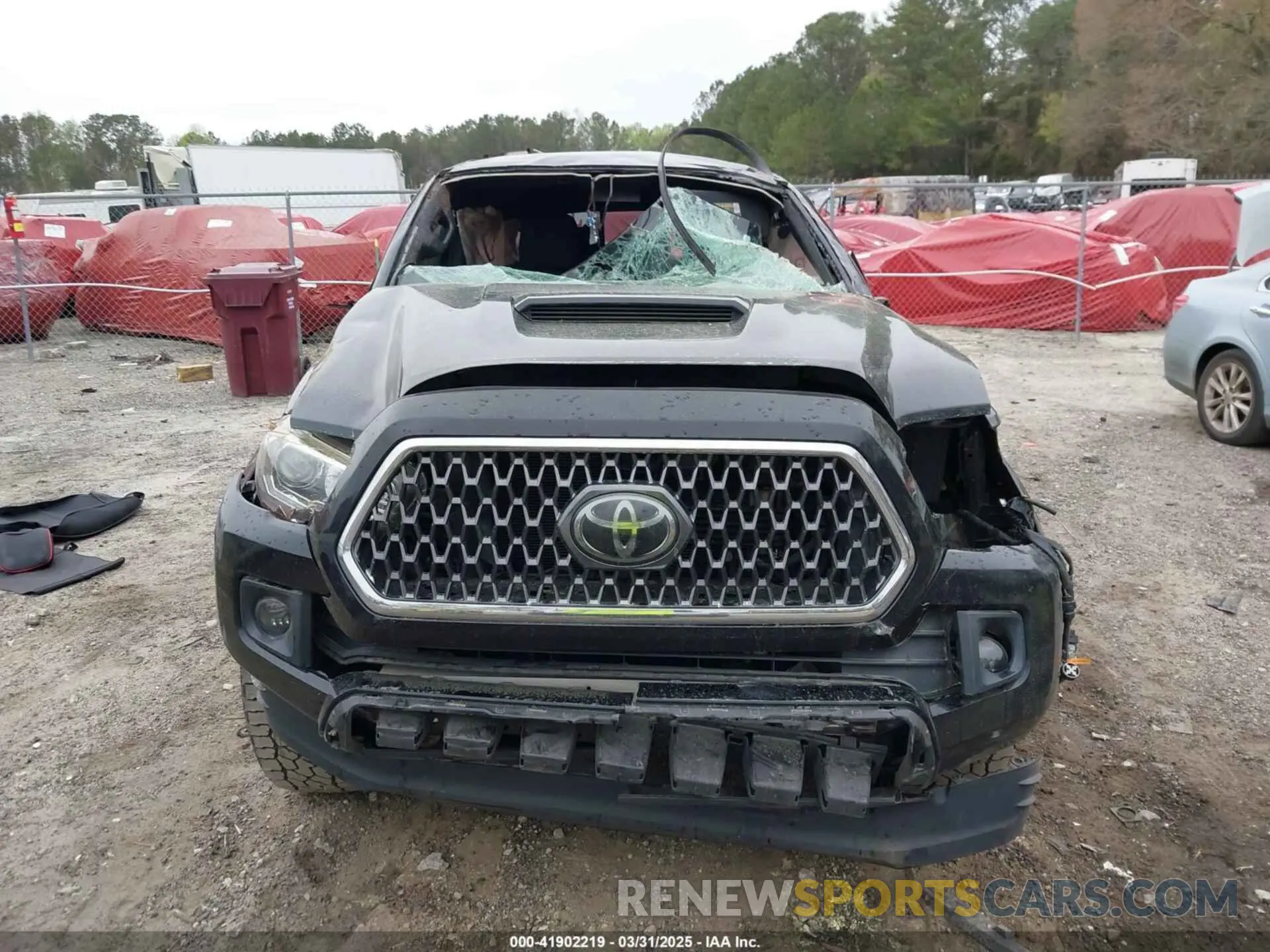 13 Photograph of a damaged car 3TMBZ5DNXKM019818 TOYOTA TACOMA 2019