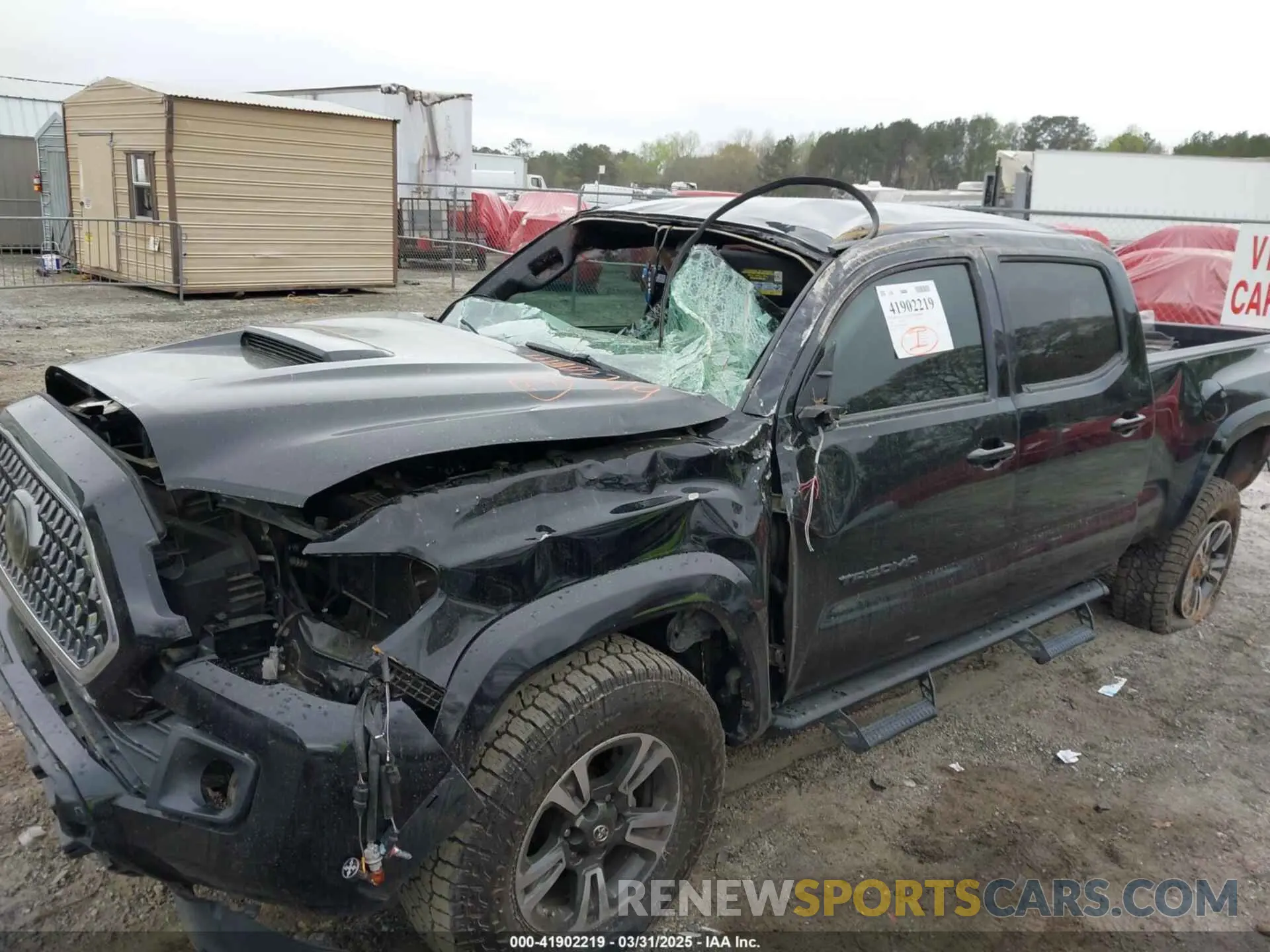 6 Photograph of a damaged car 3TMBZ5DNXKM019818 TOYOTA TACOMA 2019