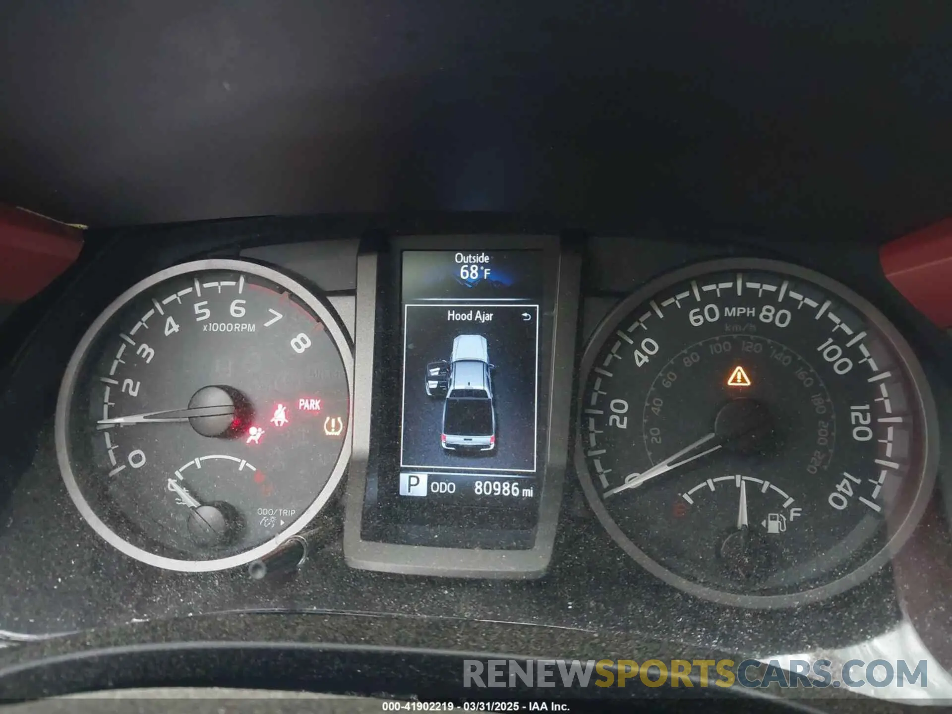 7 Photograph of a damaged car 3TMBZ5DNXKM019818 TOYOTA TACOMA 2019