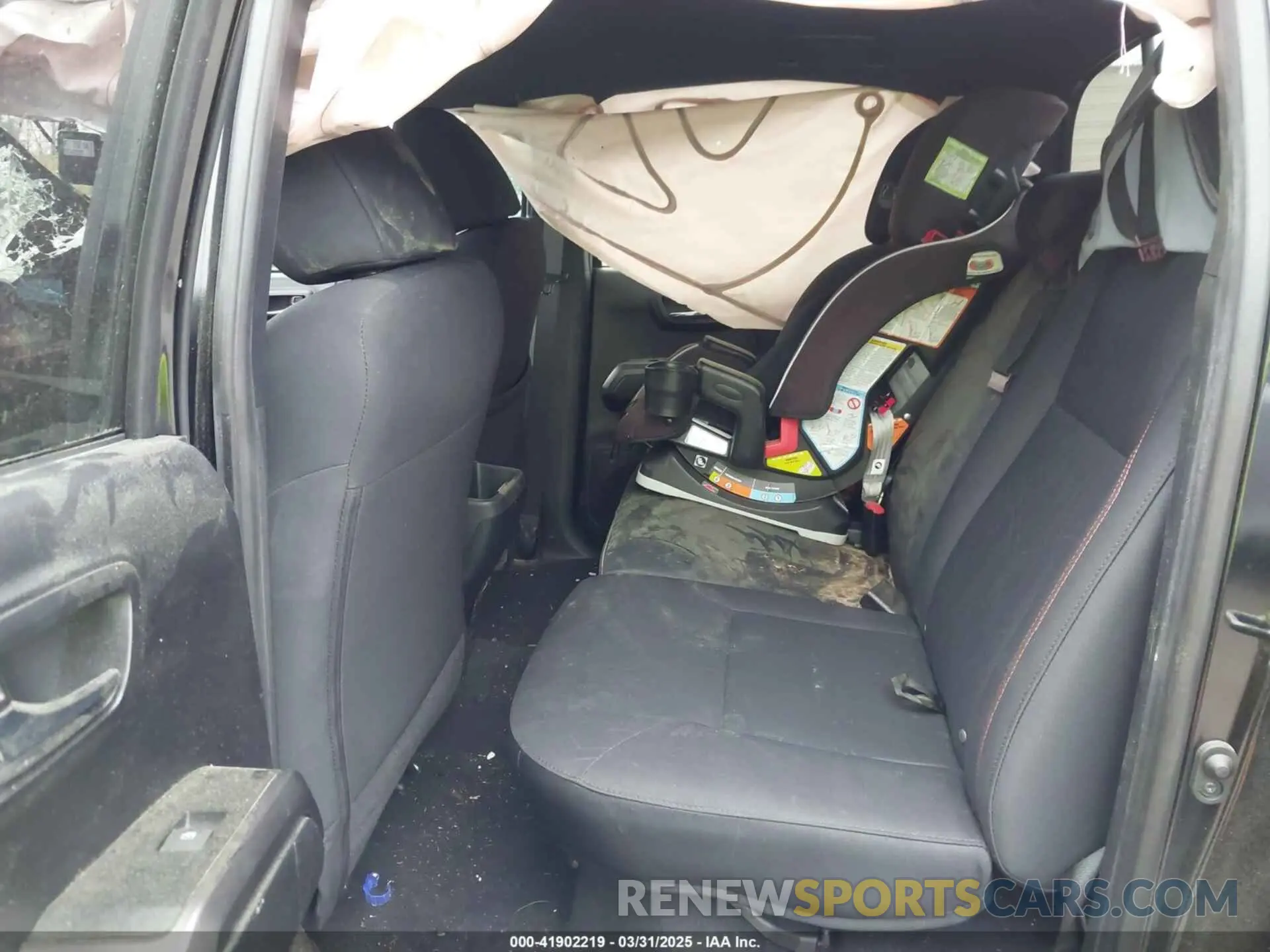 8 Photograph of a damaged car 3TMBZ5DNXKM019818 TOYOTA TACOMA 2019
