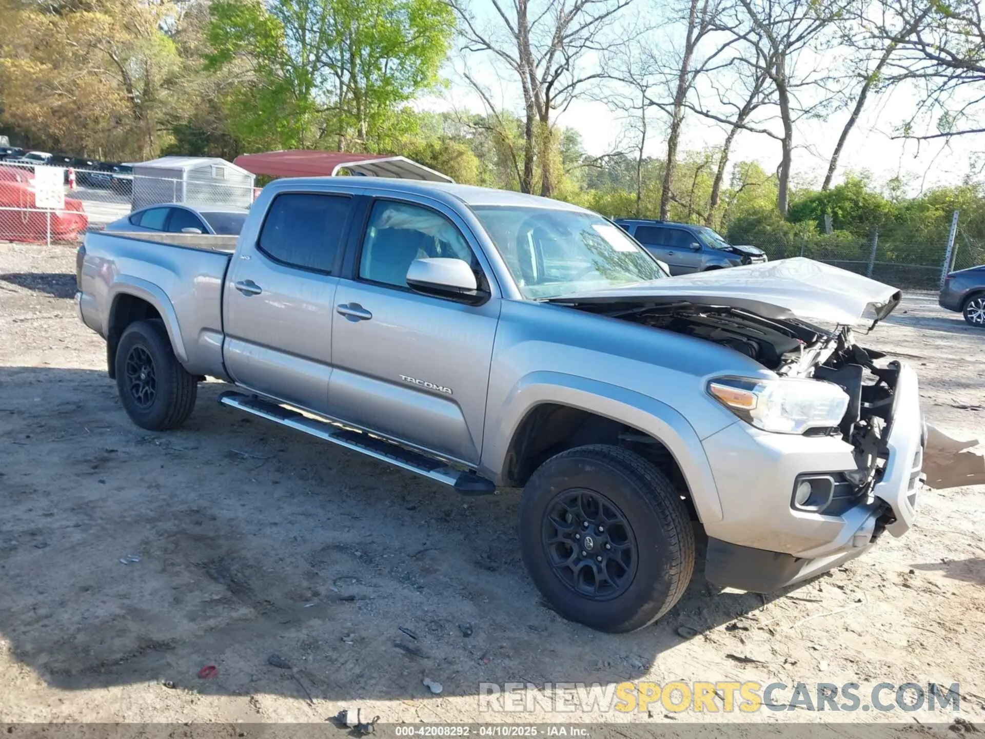 1 Photograph of a damaged car 3TMBZ5DNXKM022895 TOYOTA TACOMA 2019