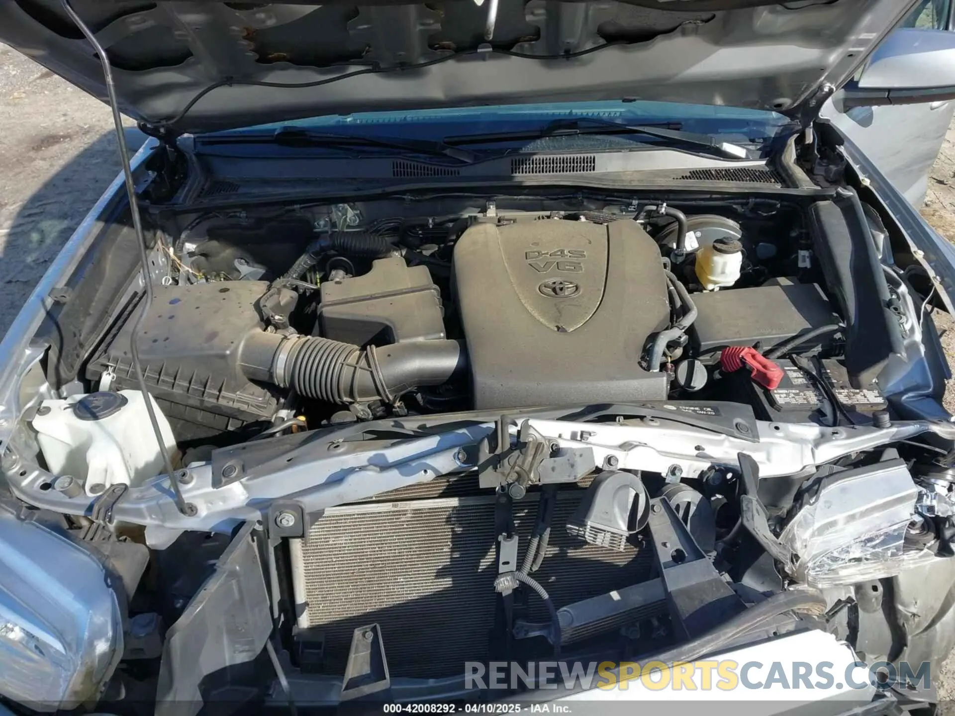 10 Photograph of a damaged car 3TMBZ5DNXKM022895 TOYOTA TACOMA 2019