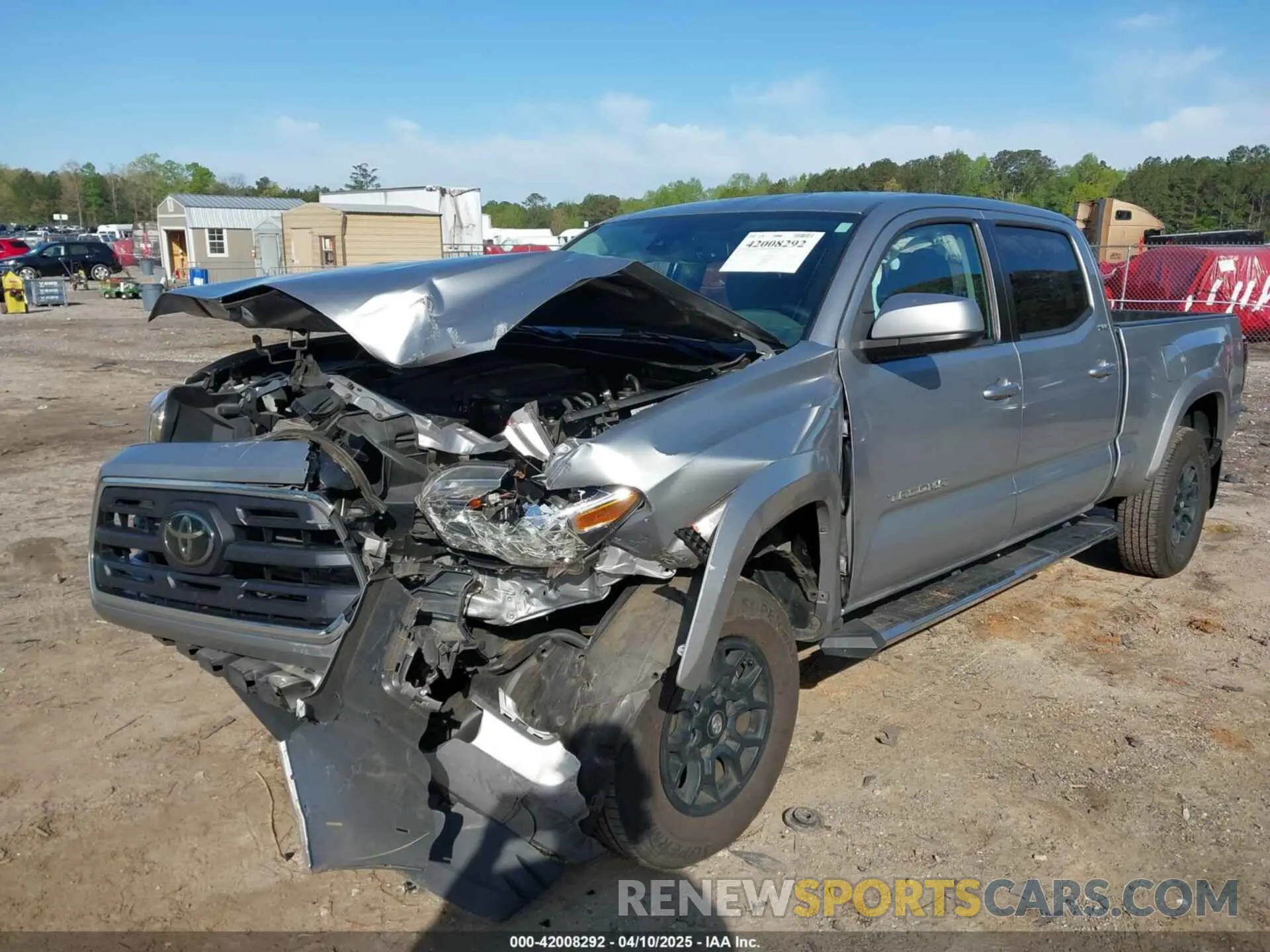 6 Photograph of a damaged car 3TMBZ5DNXKM022895 TOYOTA TACOMA 2019