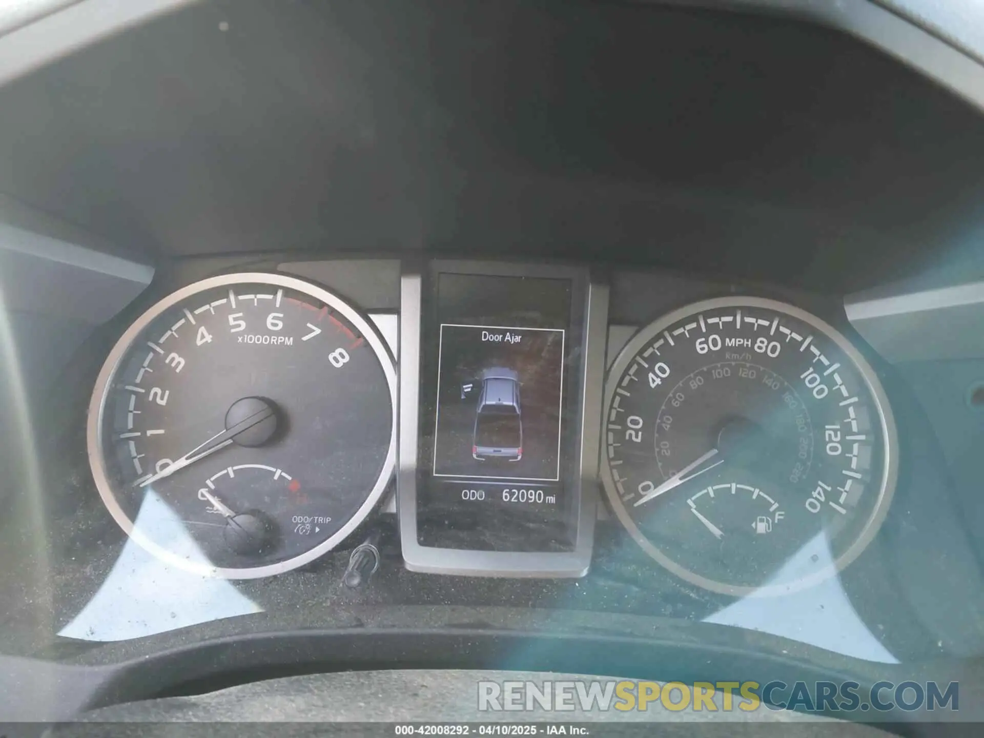 7 Photograph of a damaged car 3TMBZ5DNXKM022895 TOYOTA TACOMA 2019
