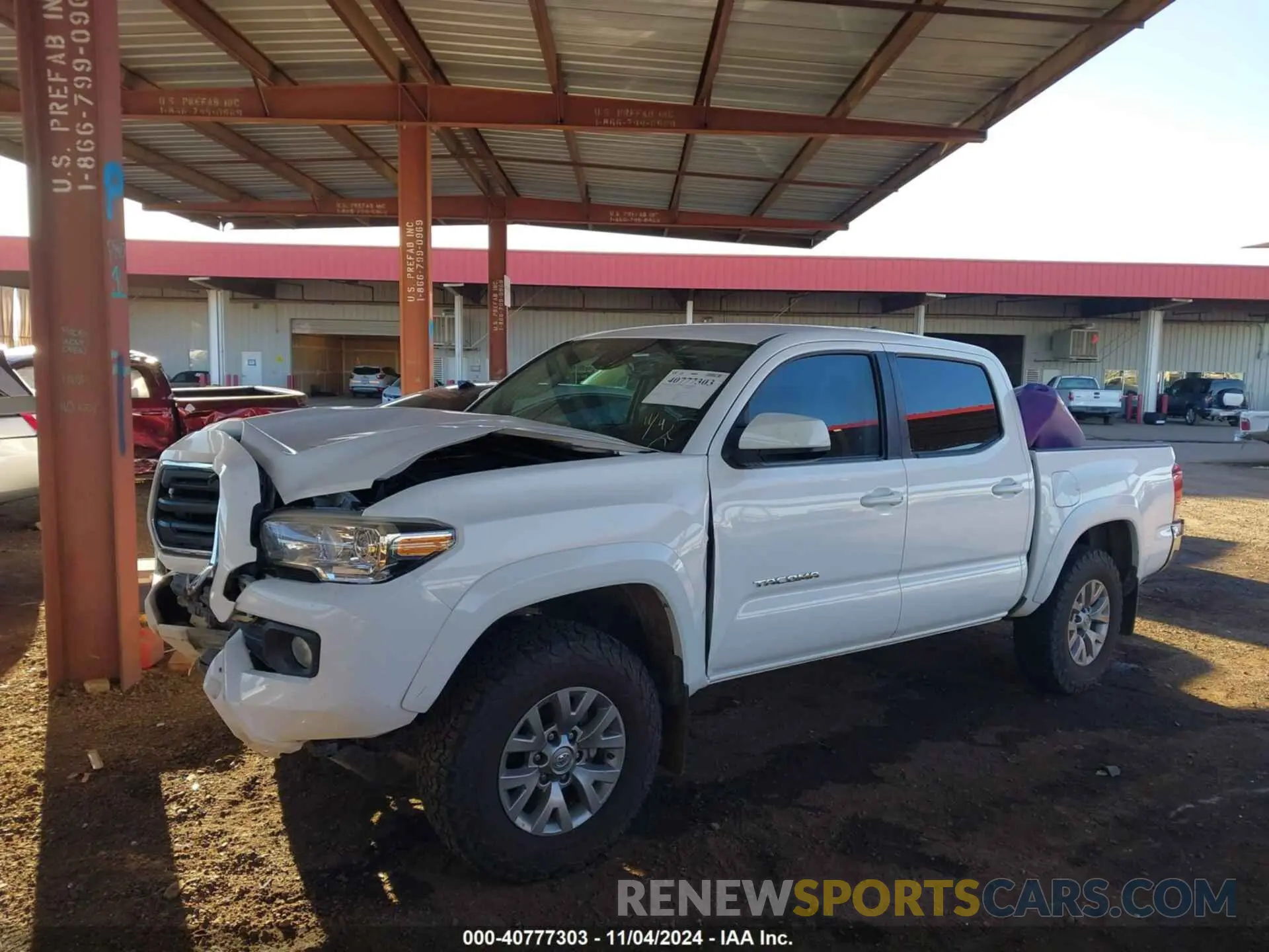 13 Photograph of a damaged car 3TMCZ5AN0KM196029 TOYOTA TACOMA 2019